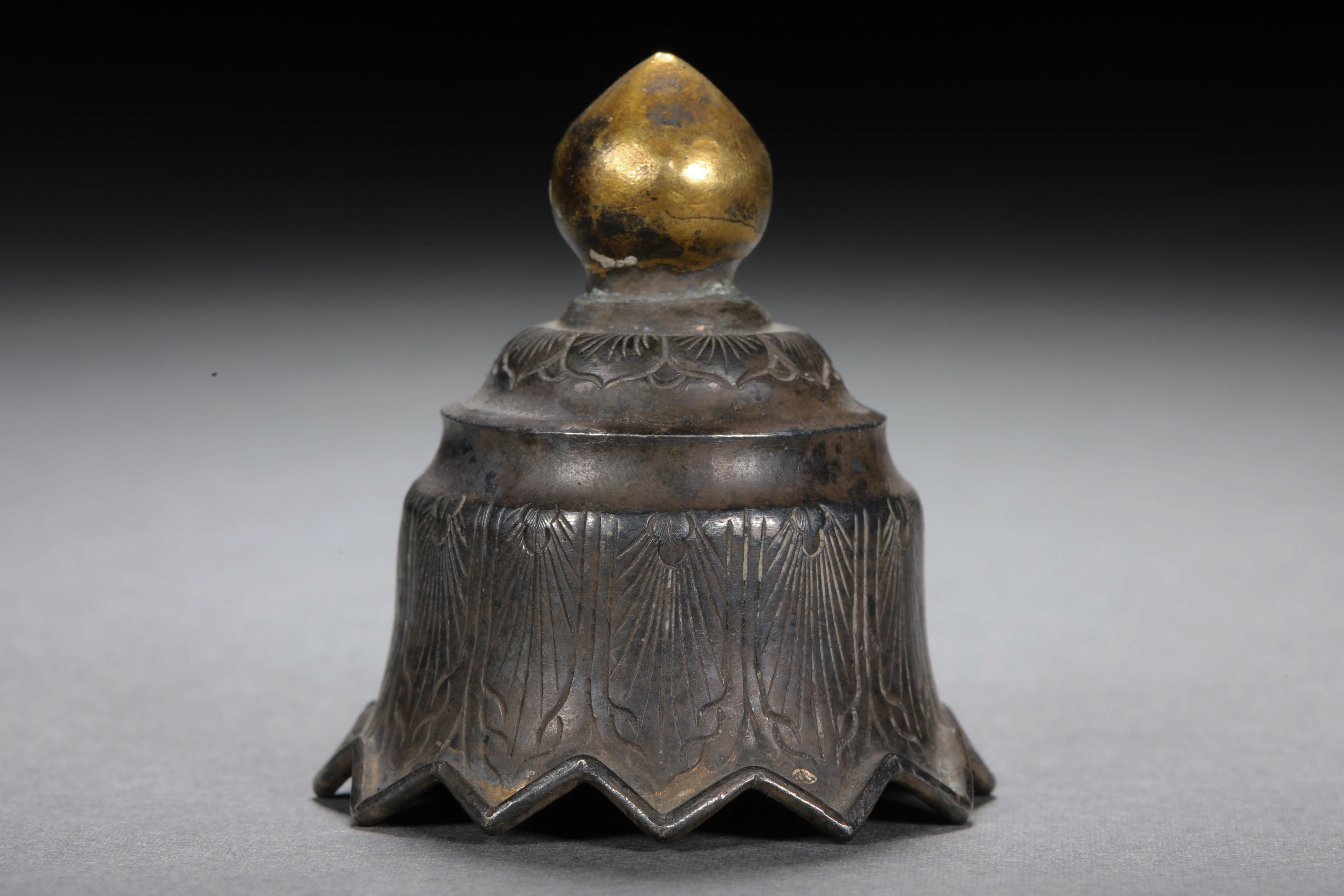 Silver set with gold pot - Image 12 of 14