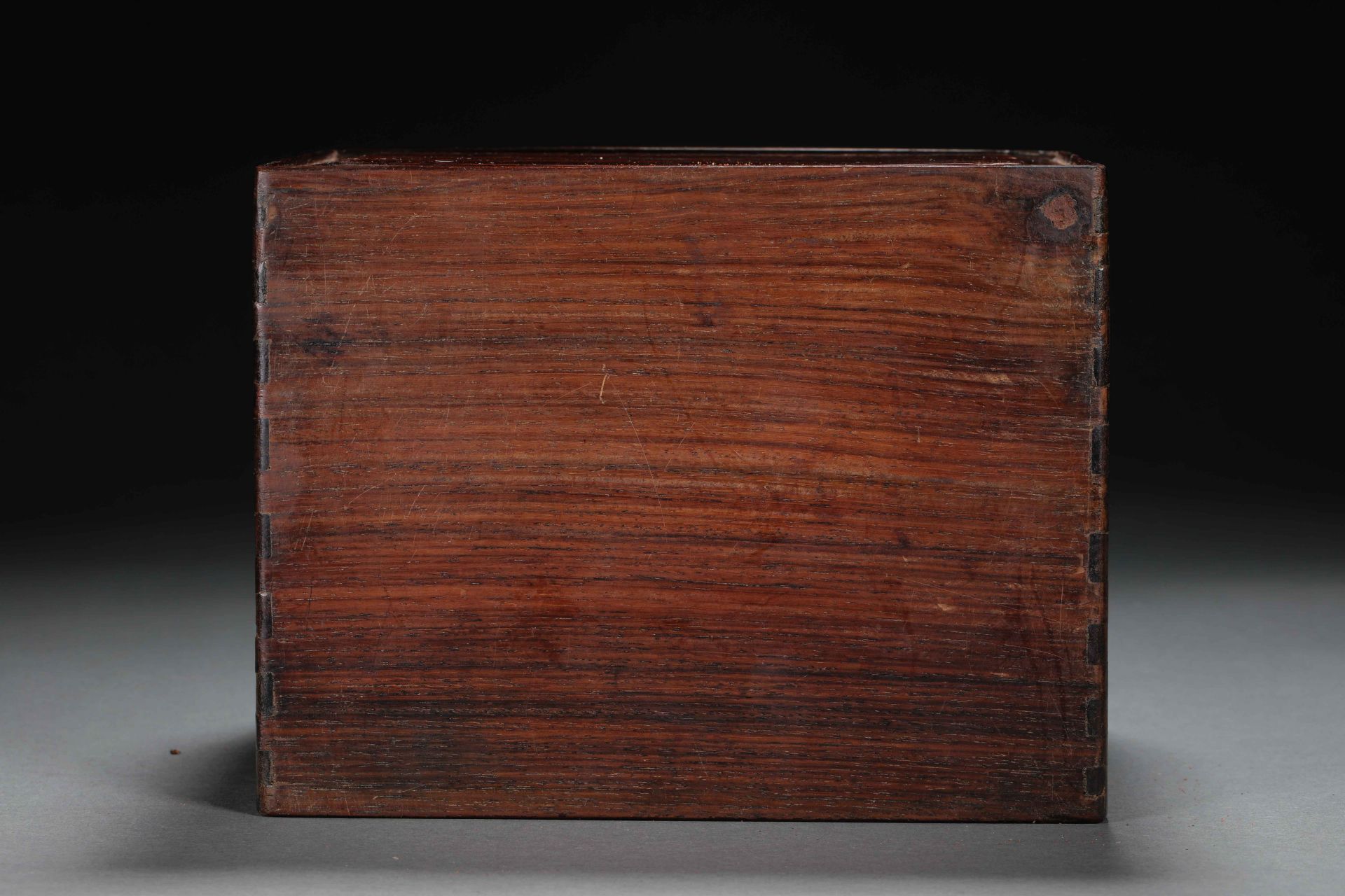 19th century mahogany cosmetic case - Image 9 of 9