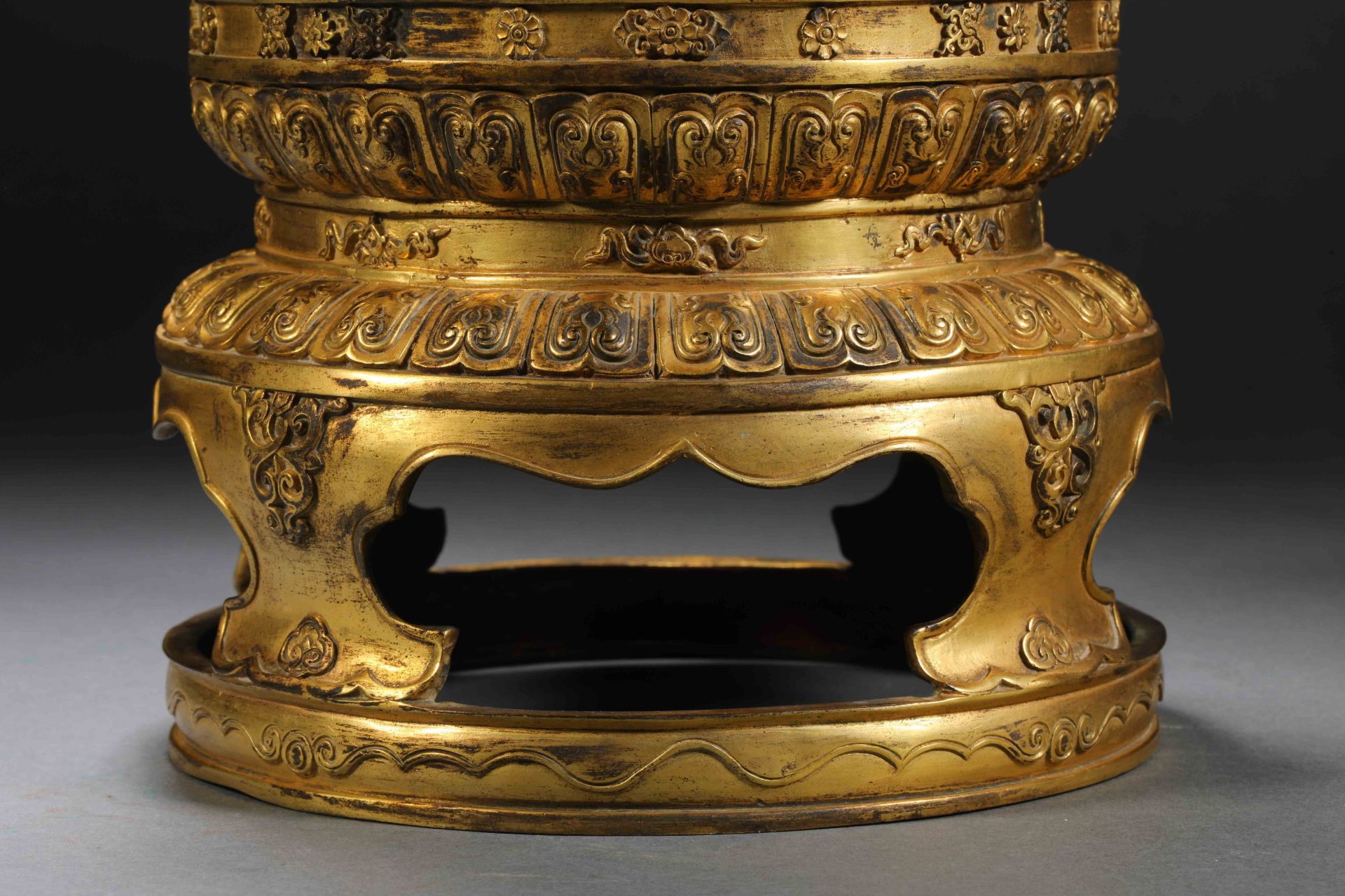 A pair of copper gilt aromatherapy - Image 9 of 20