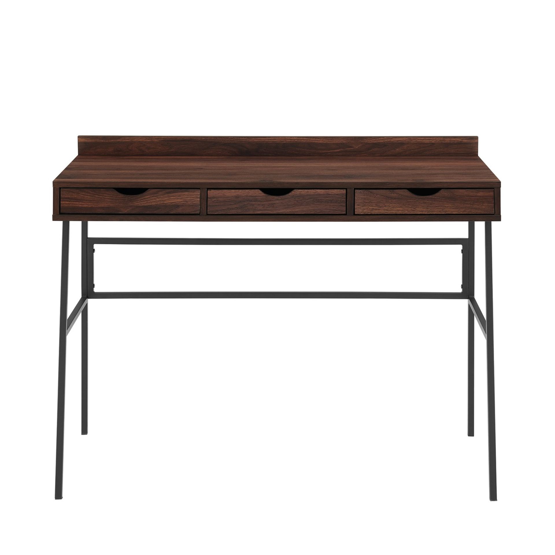 TRENT AUSTIN DESK IN WALNUT - RRP £278 - Image 3 of 6