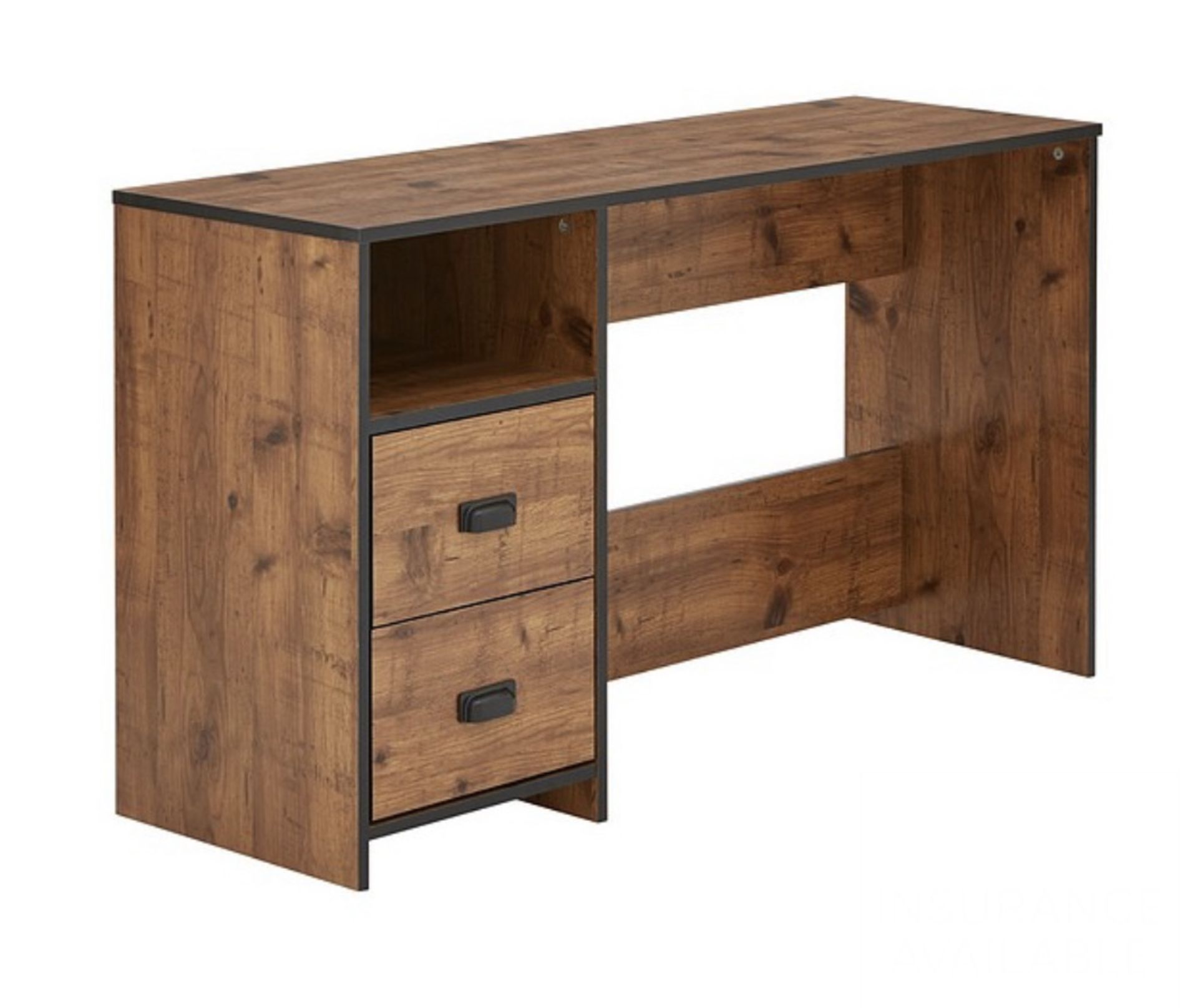 JACKSON 2 DRAWERS DESK IN PINE - RRP £99 - Image 2 of 2