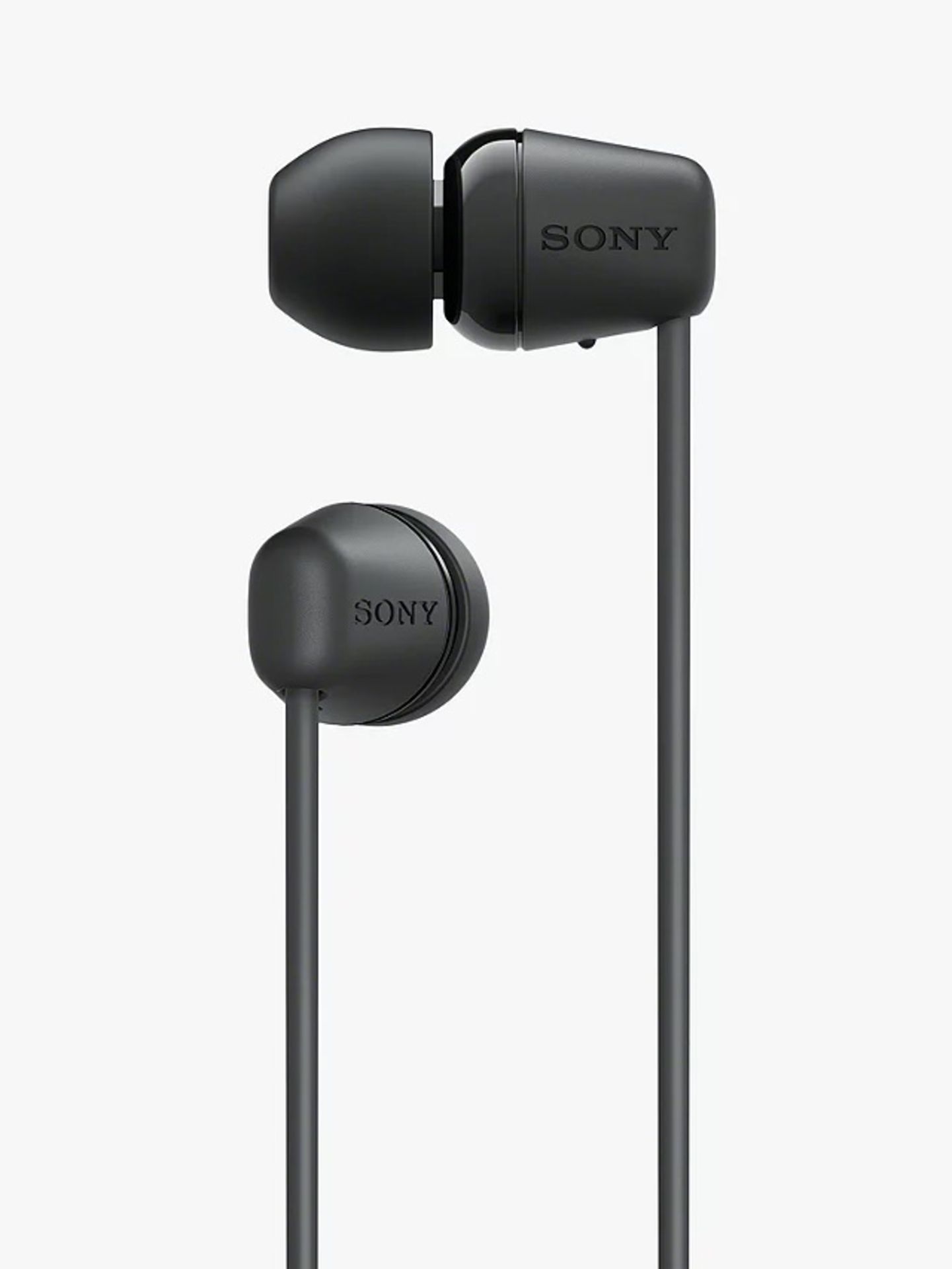 SONY WI-C100 BLUETOOTH WIRELESS IN-EAR HEADPHONES WITH MIC/REMOTE IN BLACK - RRP £35 - Image 2 of 6