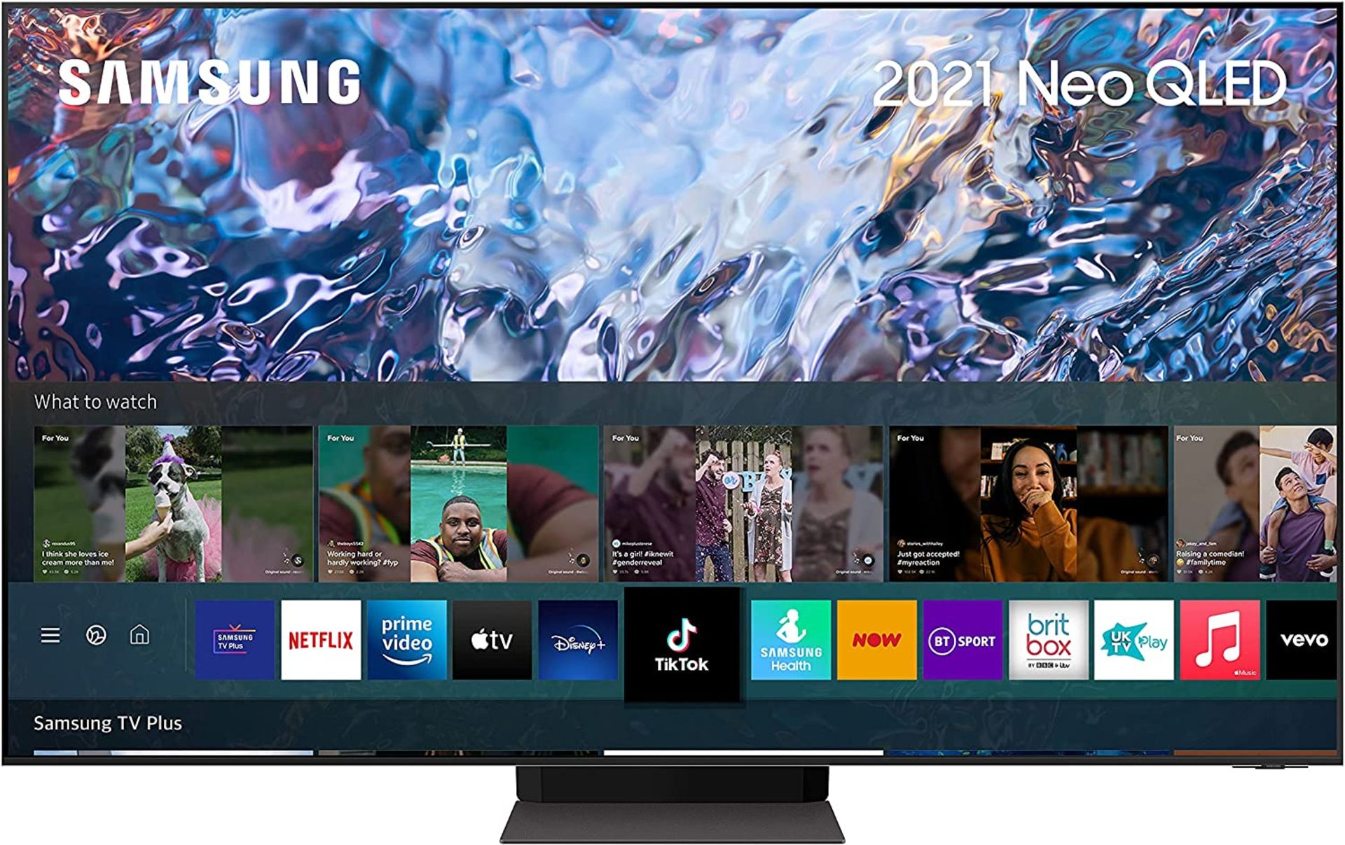 SAMSUNG 55-INCH QN700A NEO QLED 8K HDR 2000 SMART TV - RRP £1,295