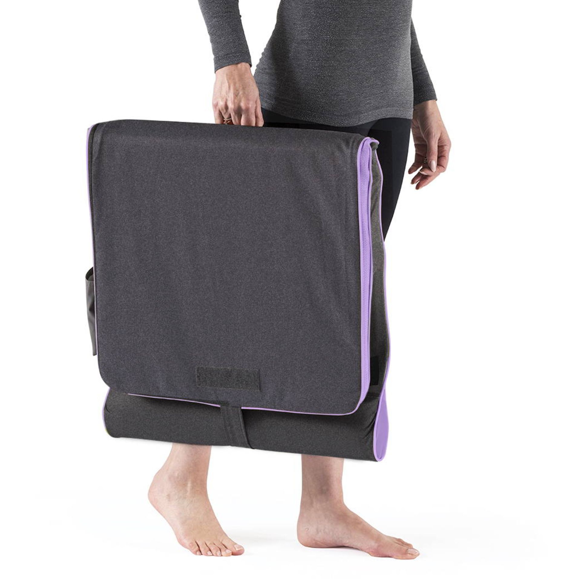 HOMEDICS PORTABLE, FOLDABLE STRETCH+ HEAT BACK STRETCHING MAT INSPIRED BY YOGA - RRP £299.99 - Image 4 of 12