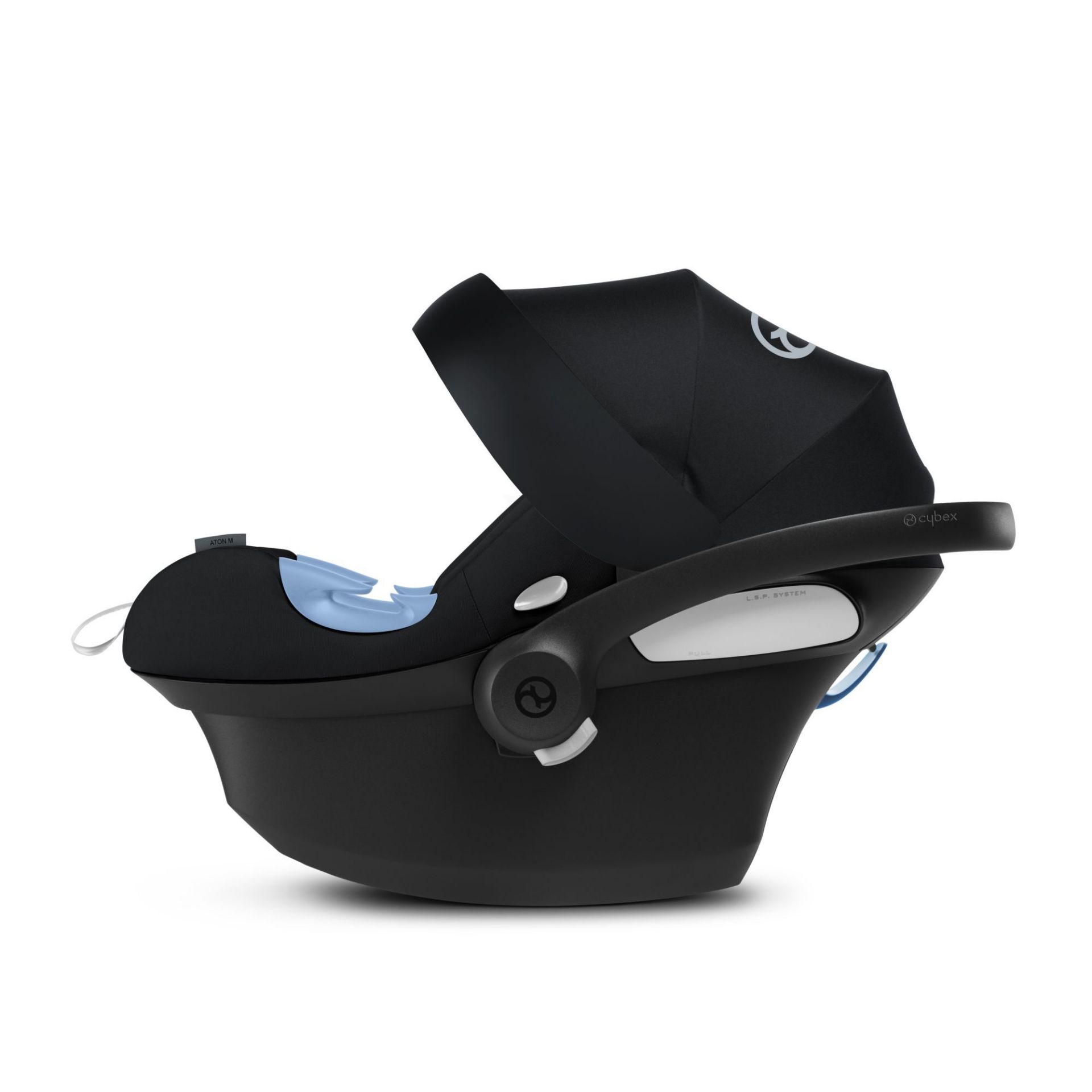 CYBEX GOLD ATON M I-SIZE INFANT CAR SEAT IN BLACK - RRP £169 - Image 4 of 7