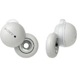 SONY LINKBUDS WIRELESS, WATER RESISTANT BUILT-IN MIC EARBUDS IN WHITE - RRP £119