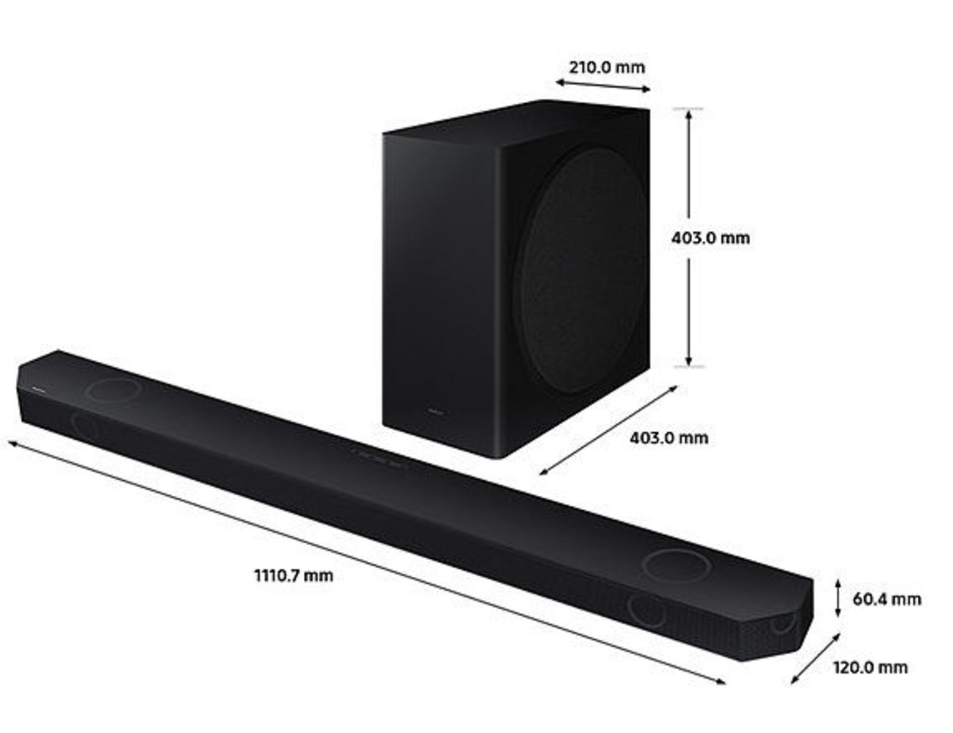 SAMSUNG HW-Q600C/XU 3.1.2 WIRELESS SOUND BAR WITH DOLBY ATMOS - WITH WARRANTY PACK - RRP £599 - Image 2 of 8
