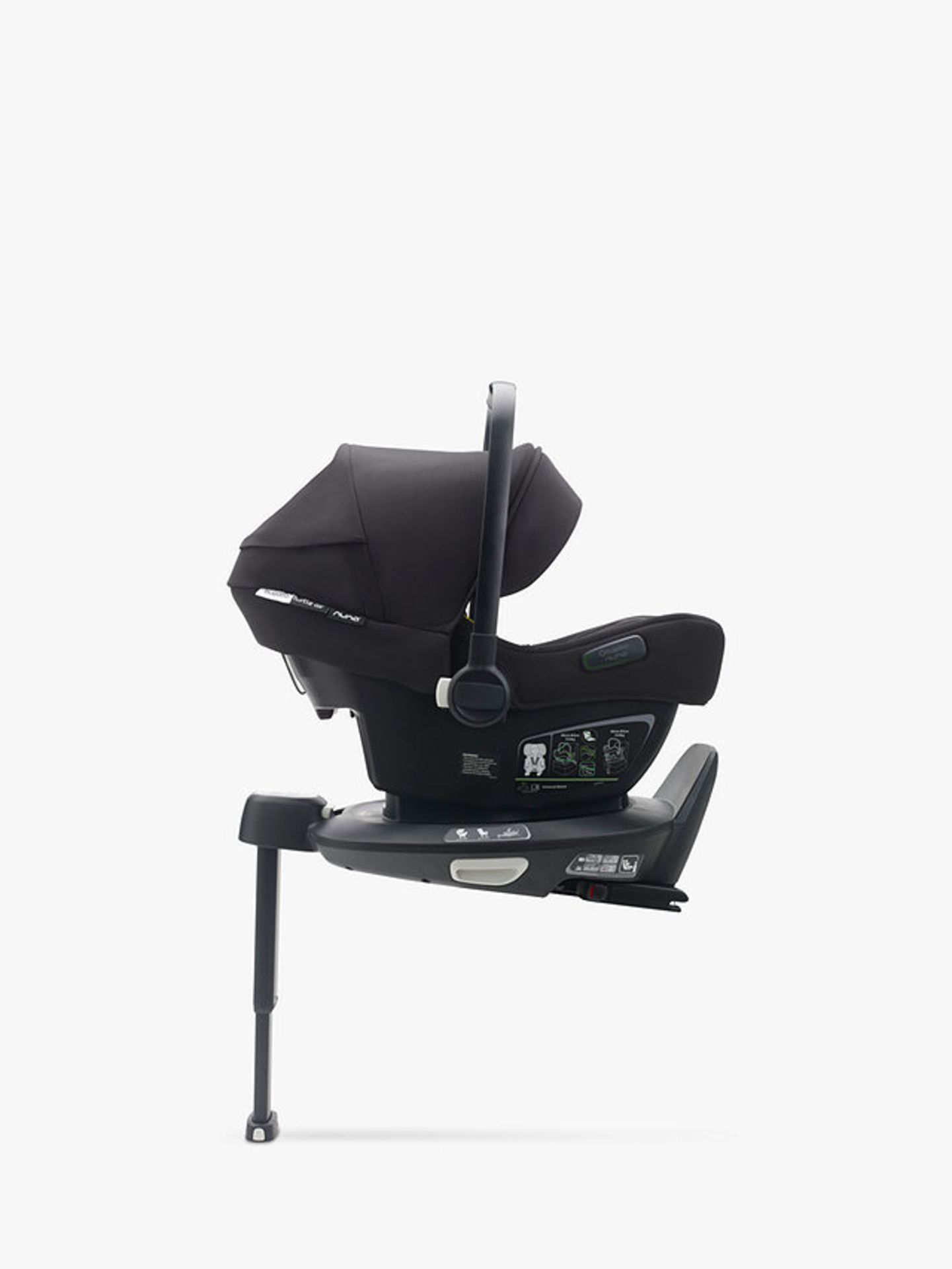 A1 PRODUCT NEW -   BUGABOO TURTLE AIR BY NUNA CAR SEAT IN BLACK - RRP Â£209 - Image 4 of 7