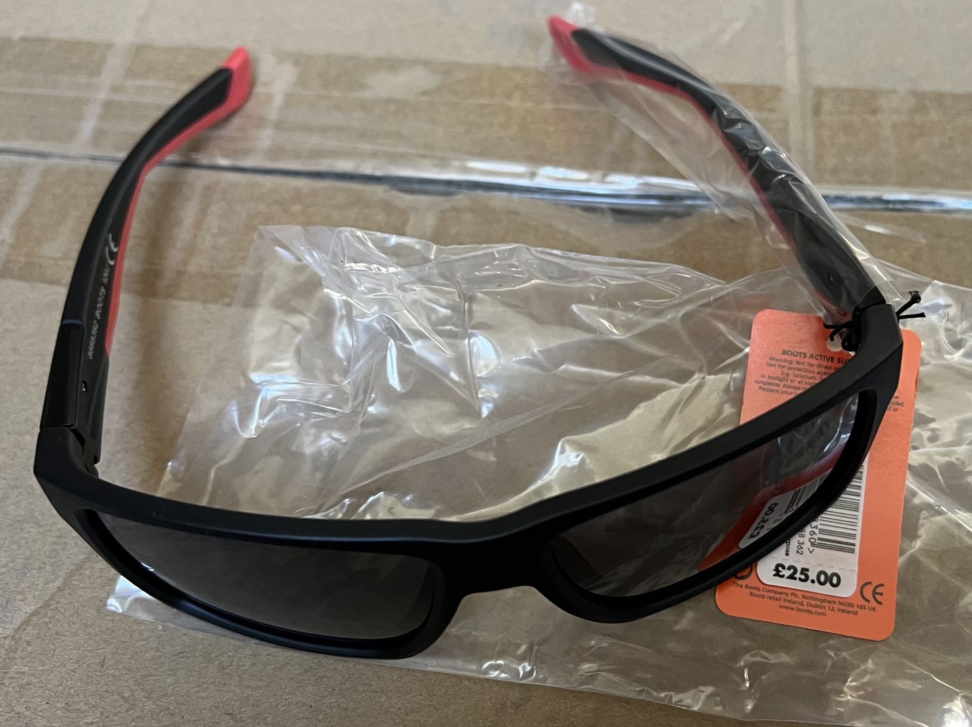 20 x Boots Active Sports Styled Sunglasses 100% UVA - (NEW) - BOOTS RRP £500 !