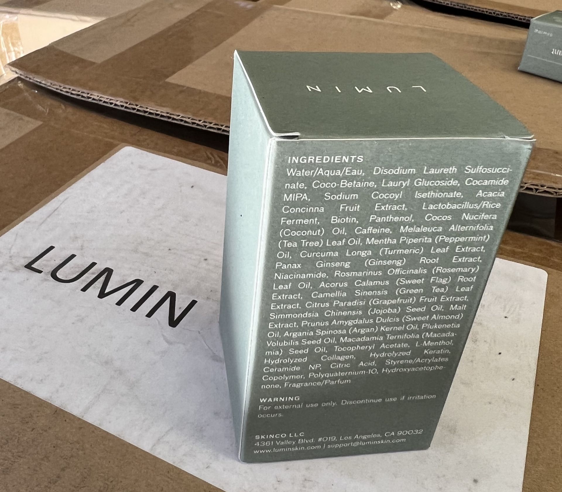 100 x Lumin Advanced Keratin Recovery Shampoo 100ml (NEW) - RRP £700+ ! - Image 4 of 4
