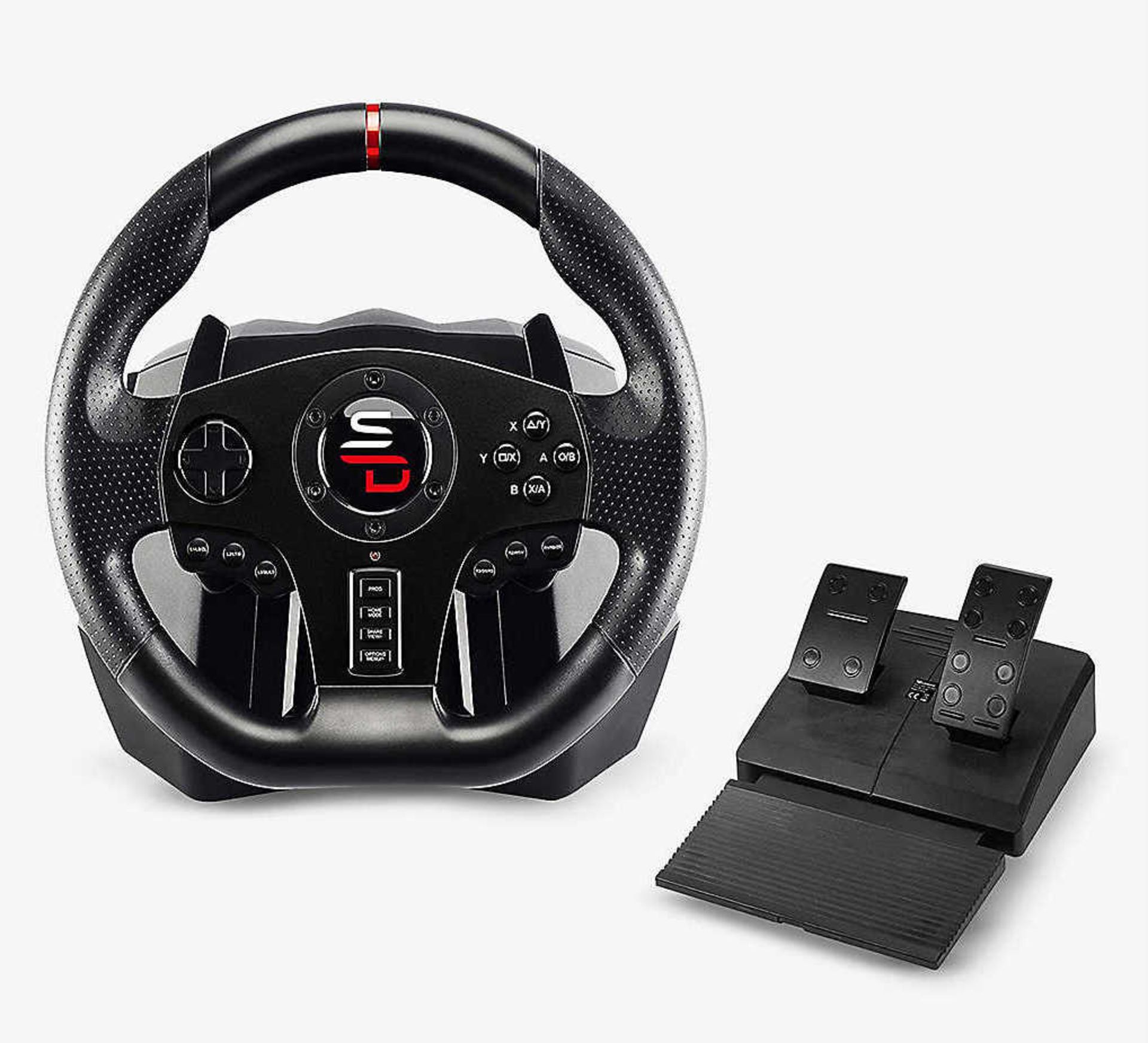 RAW RETURN - 5 x SUBSONIC SV700 Drive Pro Sport Wheel/Pedals - PS3&4/XBOX/PC/SWITCH- RRP NEW £500+ ! - Image 4 of 8