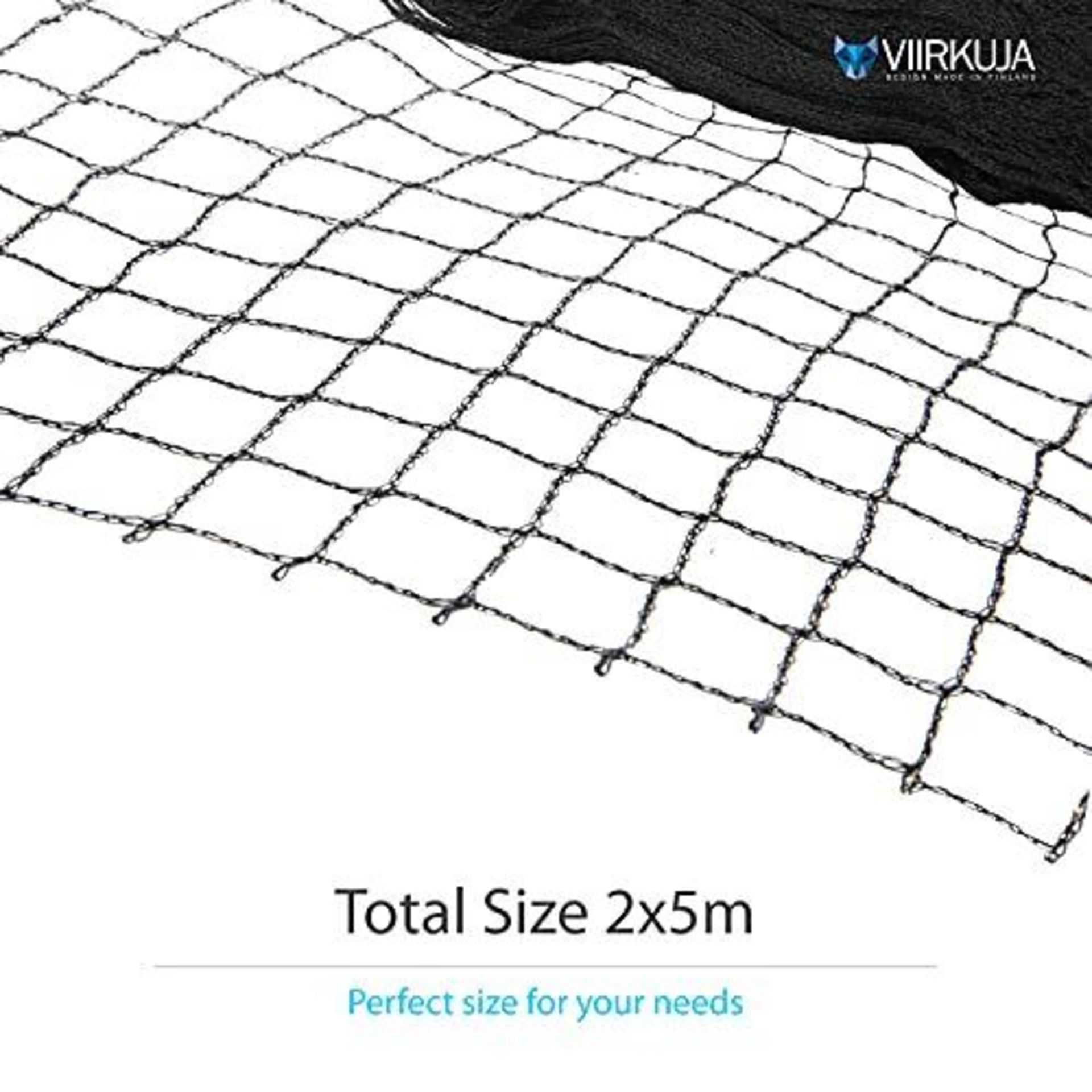 5 x Viirkuja 2x5m Fine Mesh Pond Net in Black - RRP Â£100+ ! - Image 7 of 9