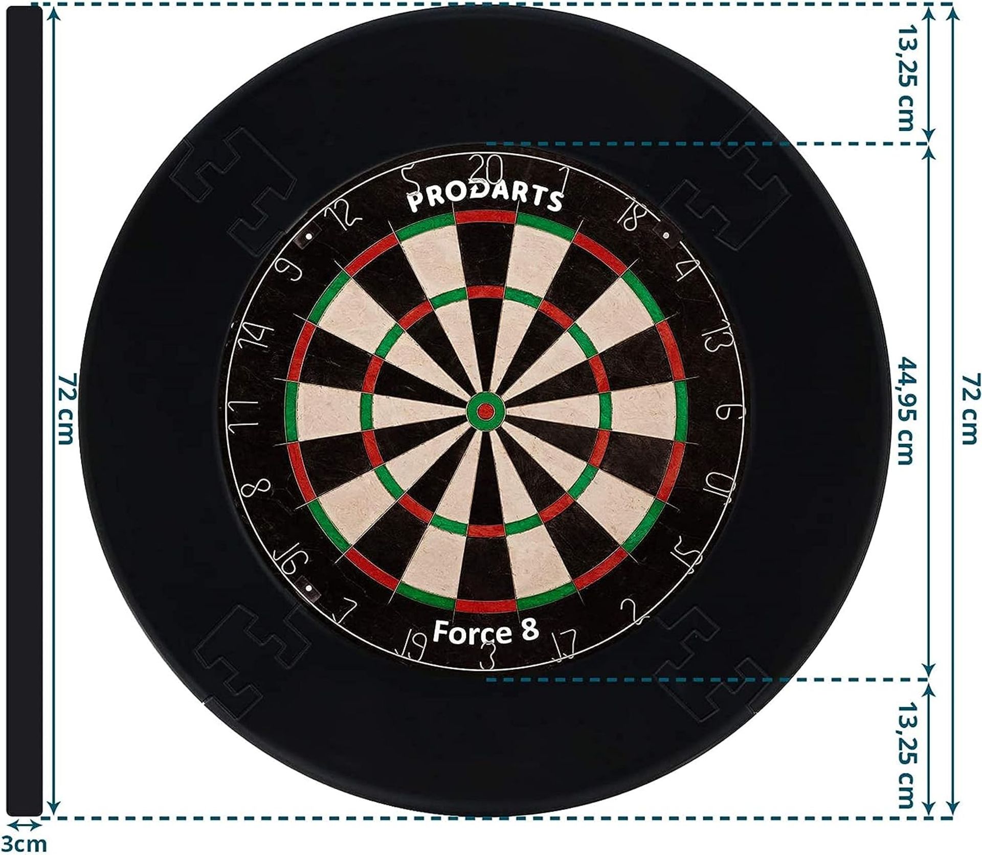 3 x ProDarts NEW/BOXED Dart Board Surround All Brands Wall Protection - AMAZON RRP Â£134.97 ! - Image 6 of 6