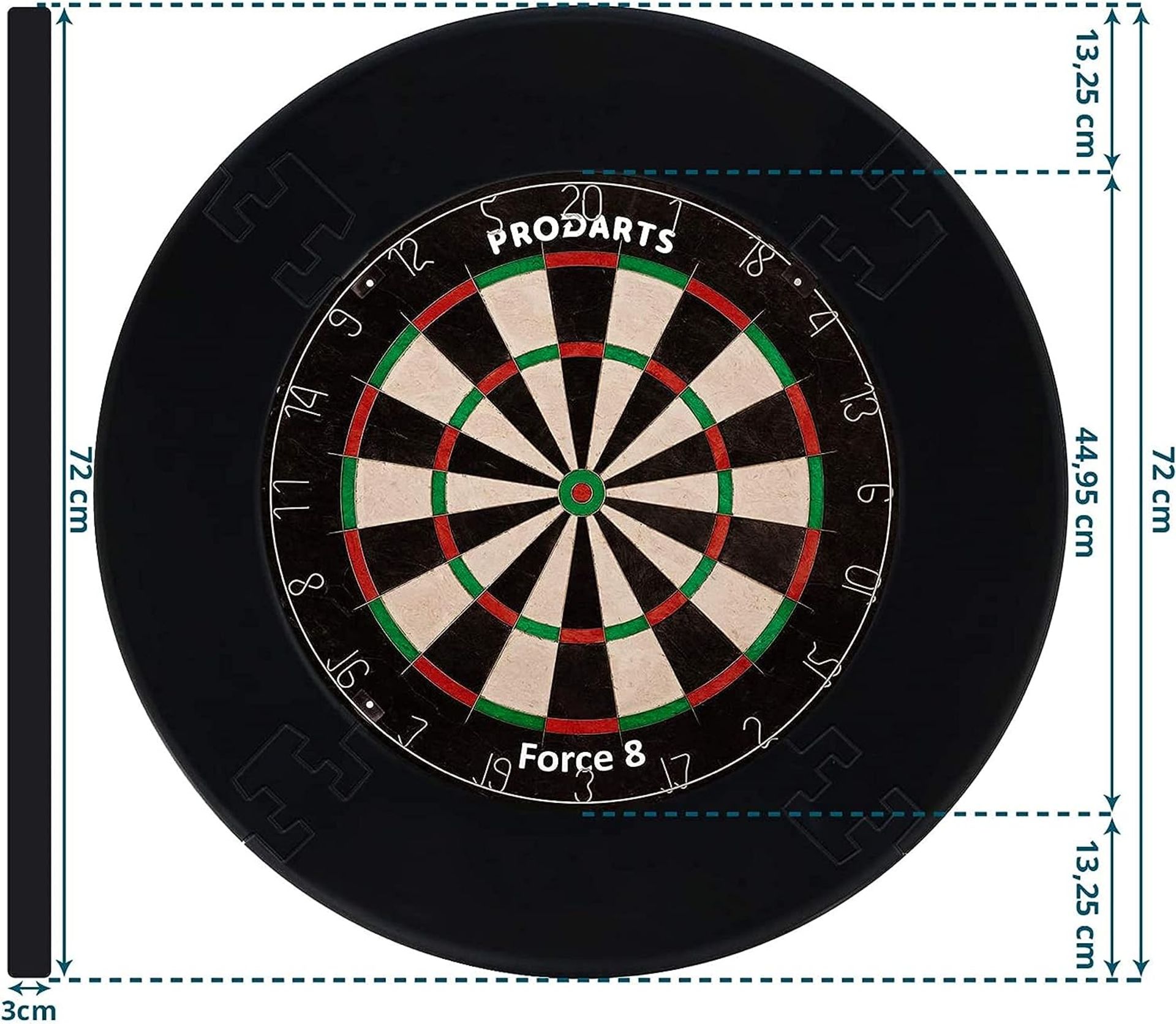 2 x ProDarts NEW/BOXED Dart Board Surround All Brands Wall Protection - AMAZON RRP Â£89.98 ! - Image 6 of 6