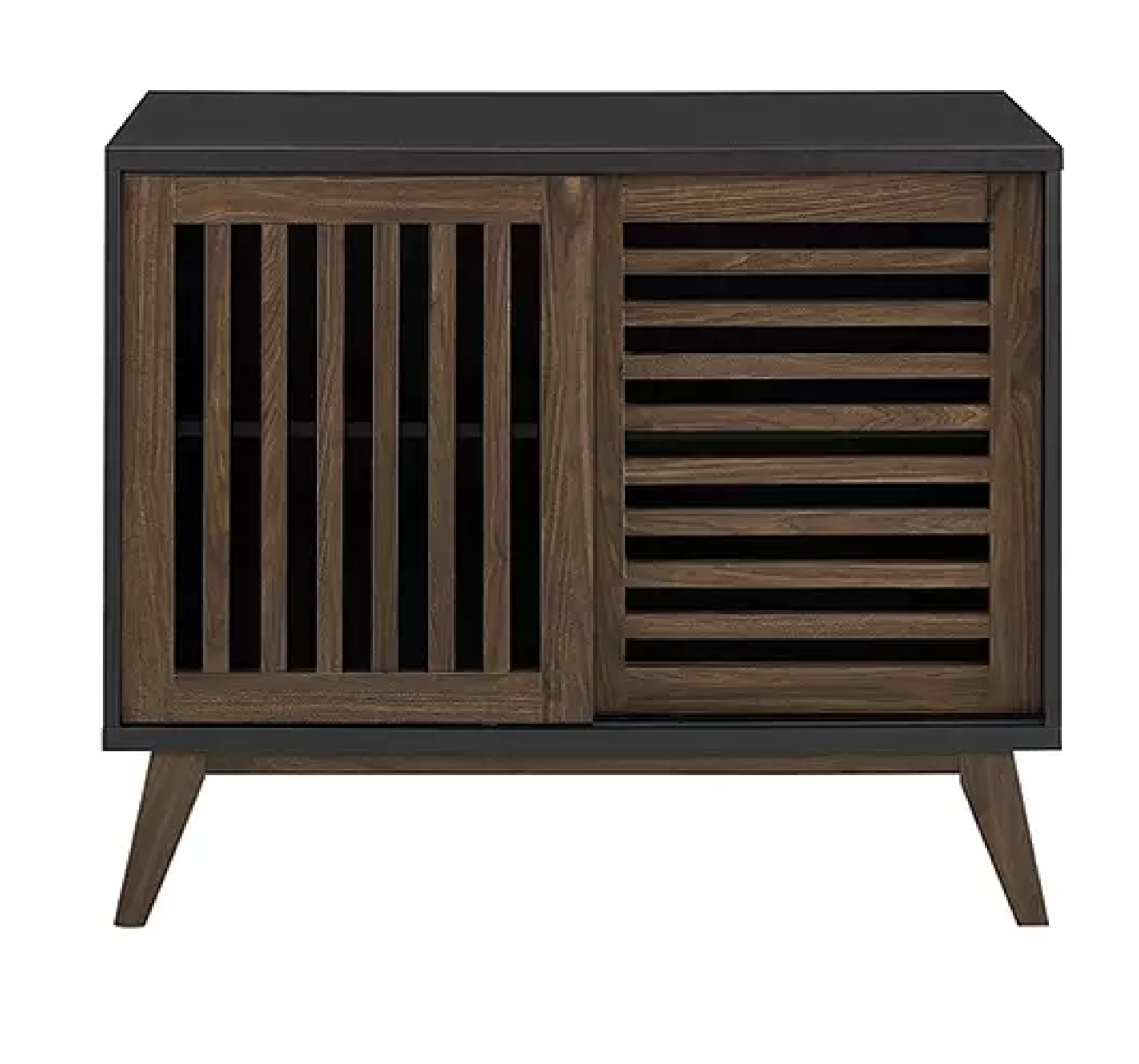 A1 PRODUCT NEW - BECKFIELD SIDEBOARD IN BLACK/WALNUT - RRP Ã‚Â£215 - Image 2 of 5