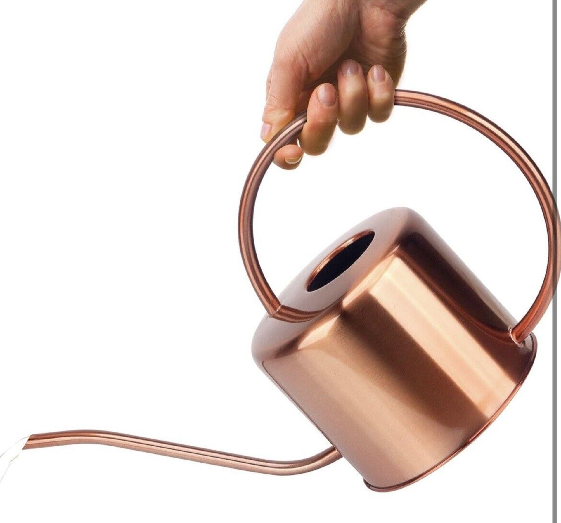 3 x KIBAGA Copper 1.2L Retro Watering Cans  (NEW) - RRP Â£68.85+ ! - Image 3 of 5