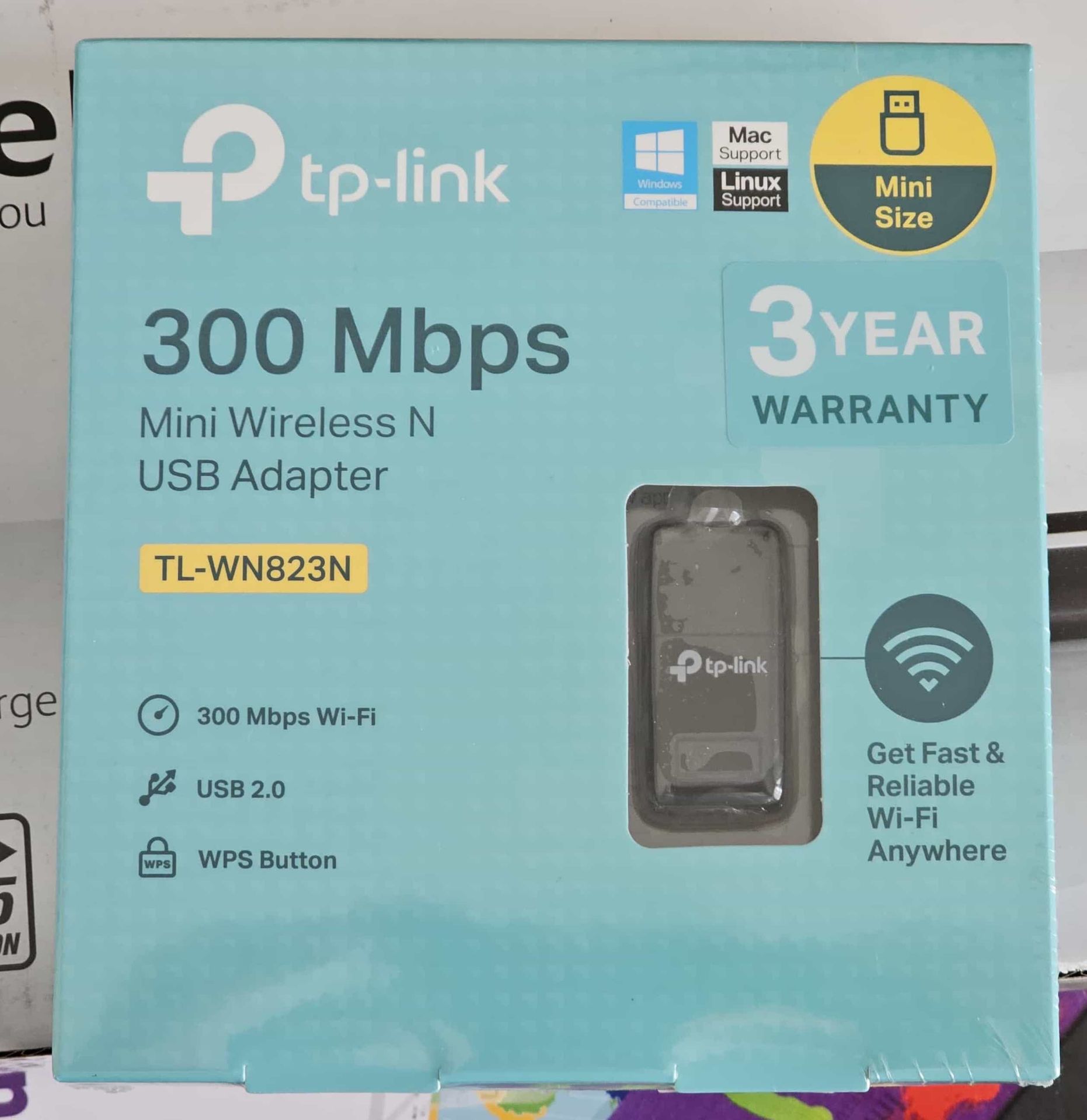 TP-Link Mini Wireless N WIFI USB Adapter - NEW - NO VAT!