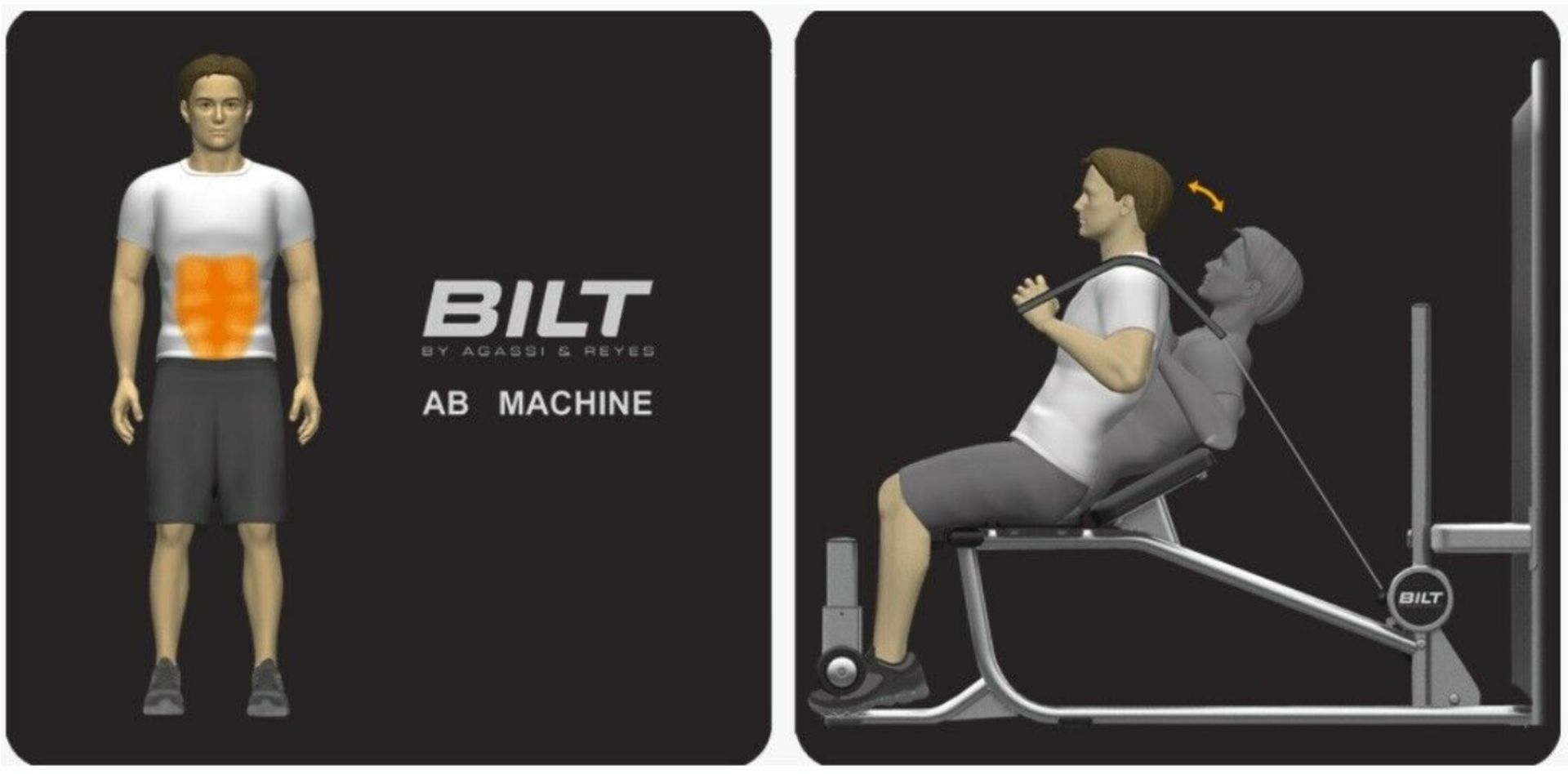 BILT Abdo Commercial Gym Machine By Agassi & Reyes - New / Boxed - Image 5 of 10