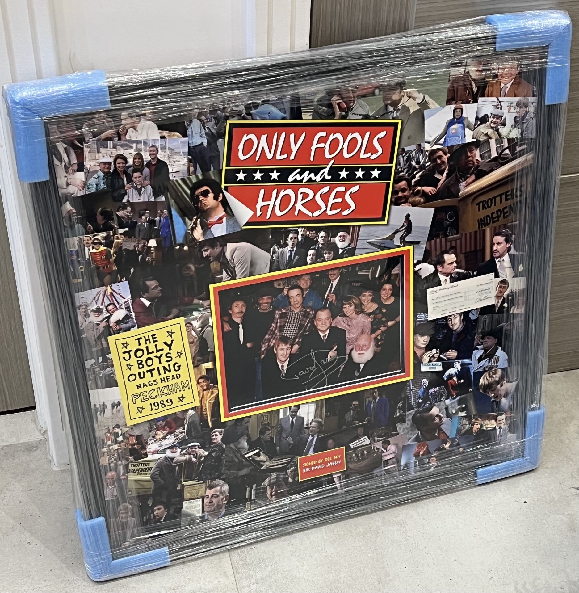 ONLY FOOLS & HORSES PRESENTATION, HAND SIGNED BY ‘SIR DAVID JASON’ WITH COA - NO VAT! - Image 2 of 6