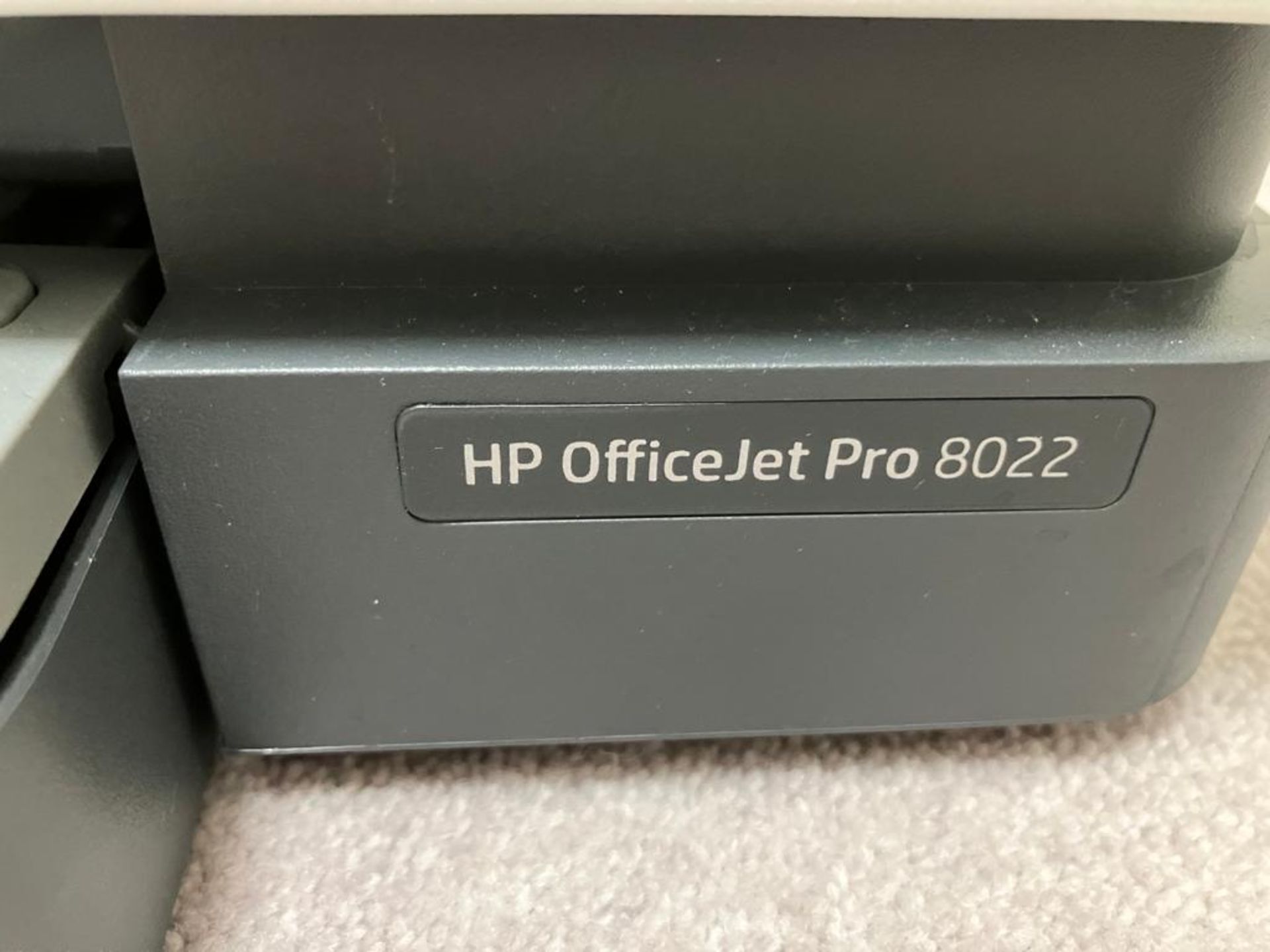 HP Office Jet Pro 8022 Printer/Scanner etc - NO VAT! - Image 3 of 3