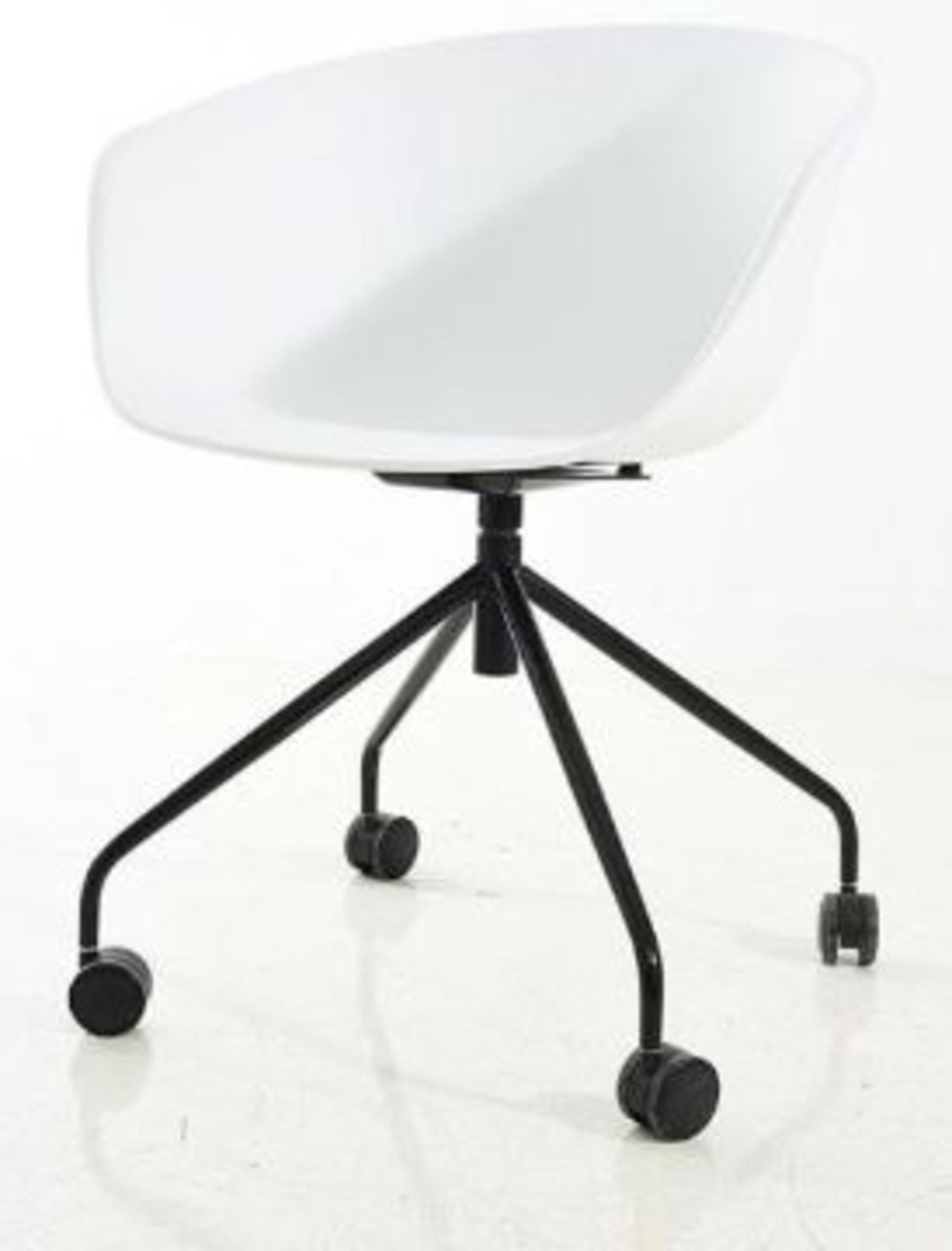 Designed 'Nova' Office Swivel Chair on Castors - New