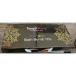 1 x Tranquility Beauty Bath Bomb Trio Set - RRP Â£15.99 !