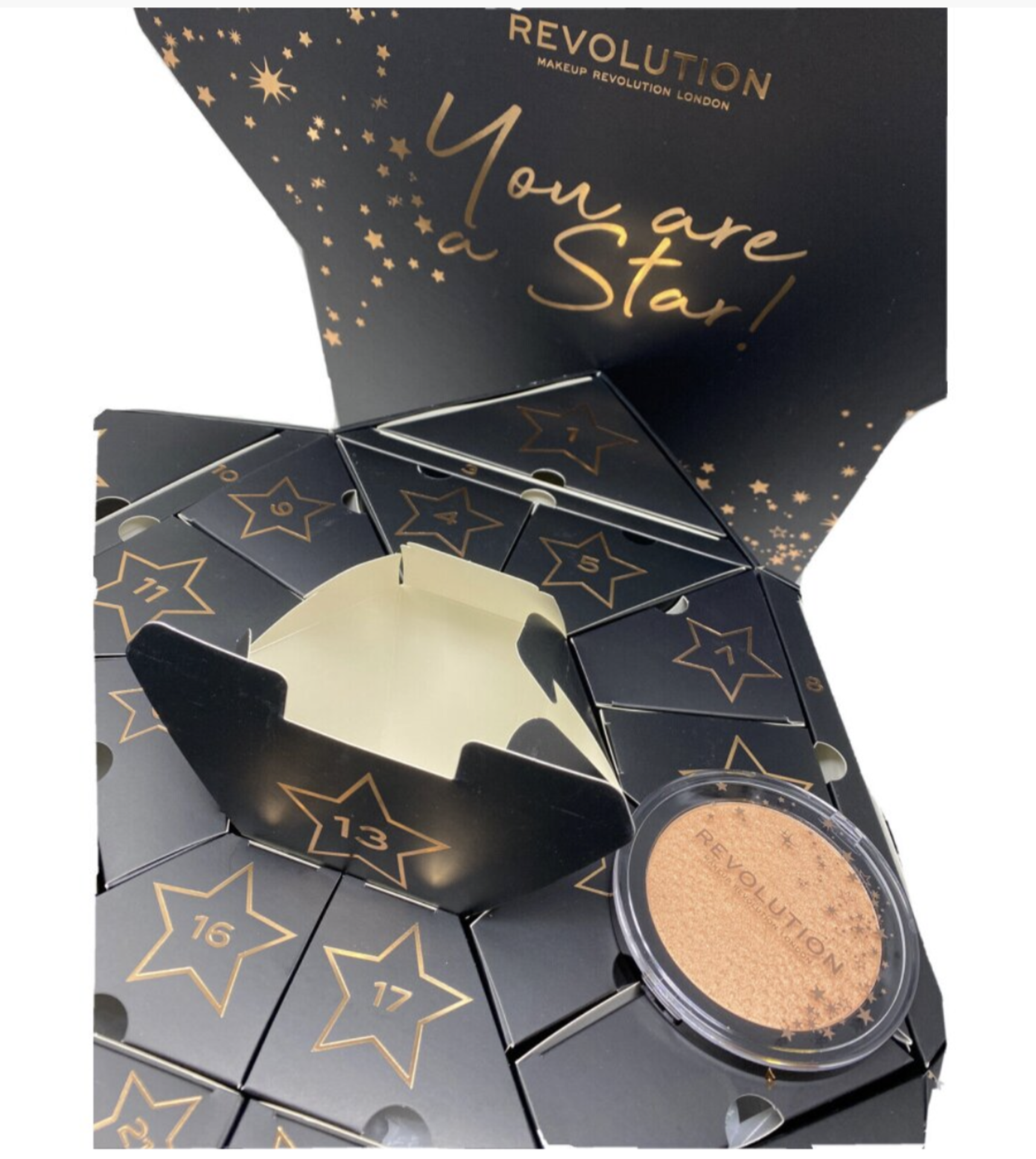 3 x Revolution London NEW Makeup Cosmetic Beauty Star Advent Calendar Boxed - RRP Â£375 ! - Image 3 of 5
