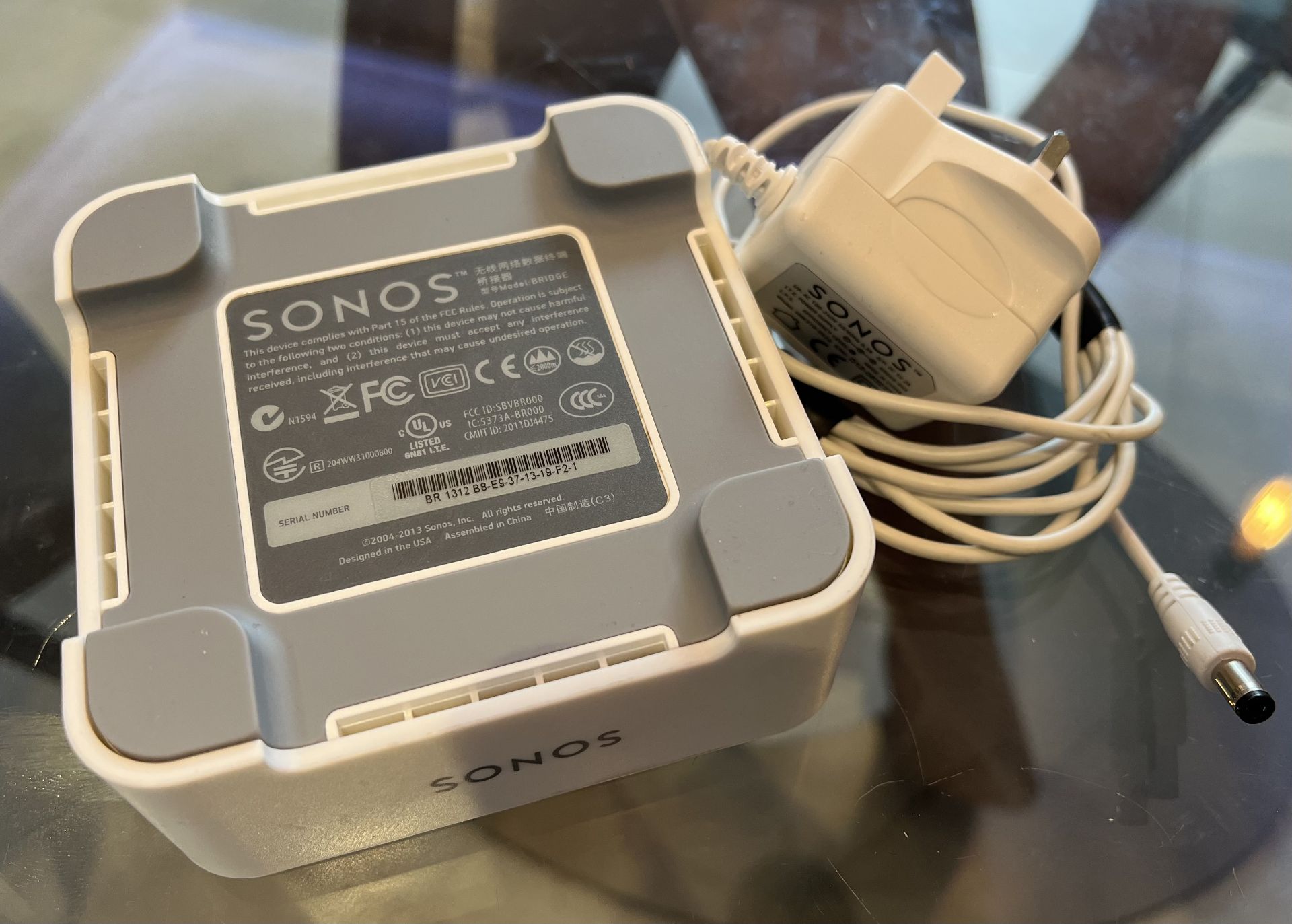 SONOS Bridge with Power Cable - NO VAT ! - Image 4 of 4