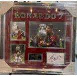 PORTUGAL PRESENTATION, HAND SIGNED BY â€˜CRISTIANO RONALDOâ€™ WITH COA - NO VAT!