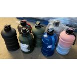 7 x HYDRATE XL Jug 2.2L Plastic Water Bottles - RRP Â£100+ !