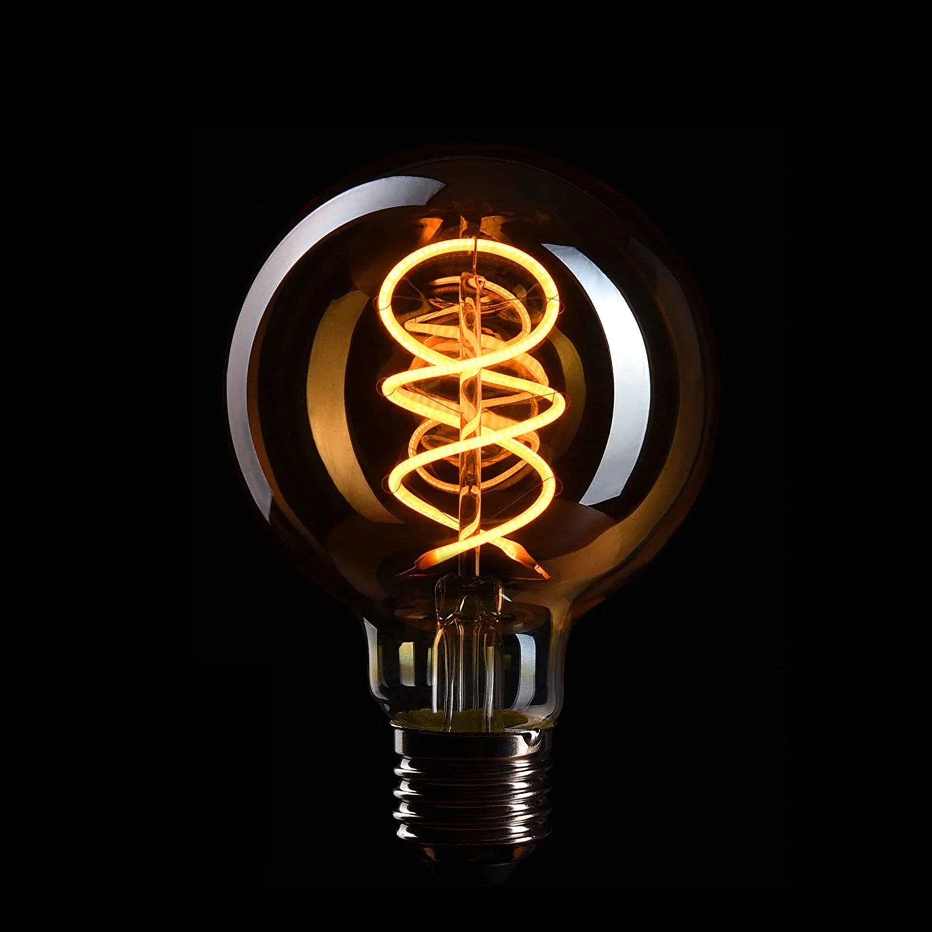 10 x Crown Led Edison Light Bulbs E27 - NEW & BOXED - RRP Â£120+ ! - Image 3 of 8