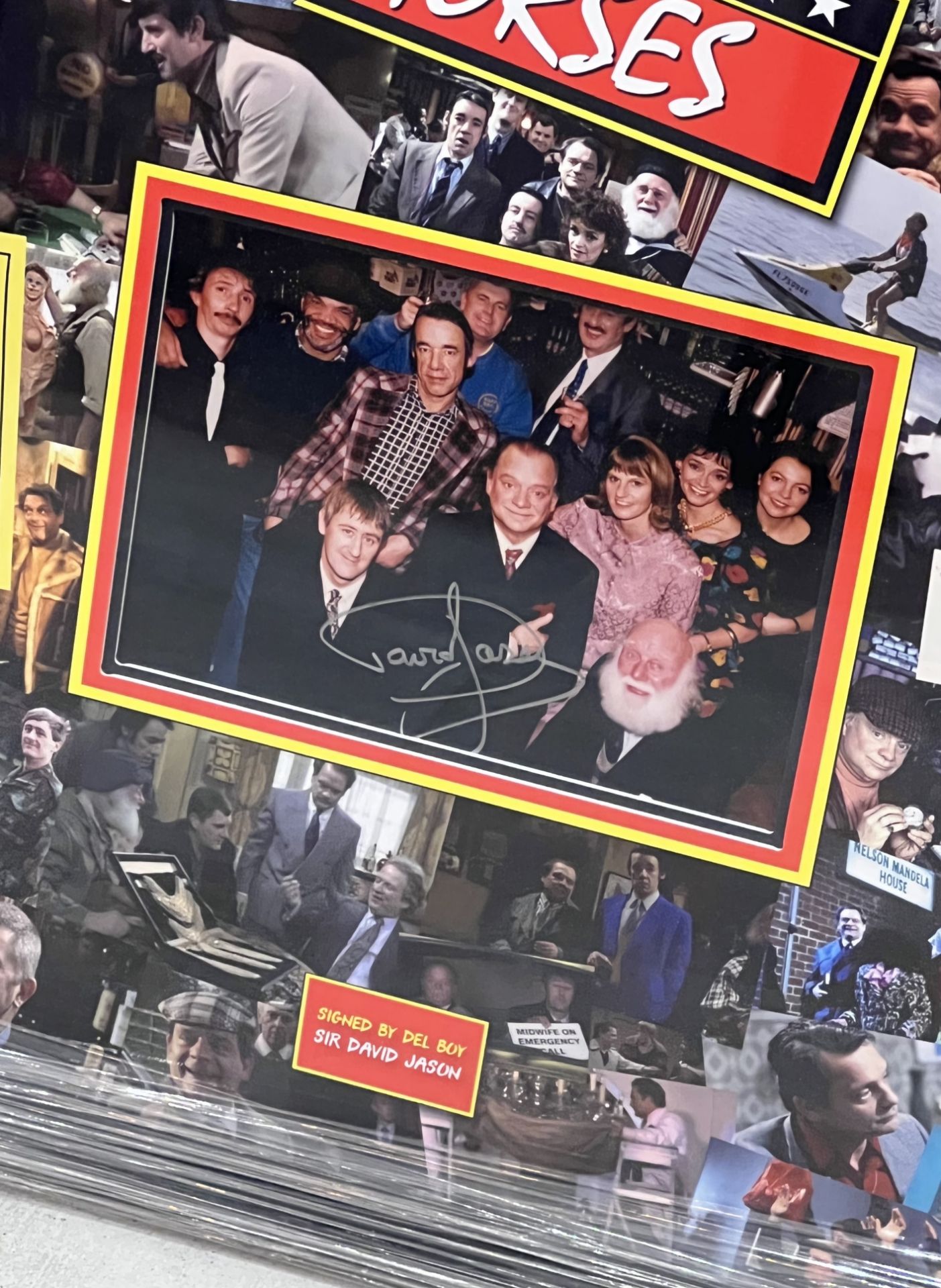ONLY FOOLS & HORSES PRESENTATION, HAND SIGNED BY â€˜SIR DAVID JASONâ€™ WITH COA - NO VAT! - Image 3 of 6
