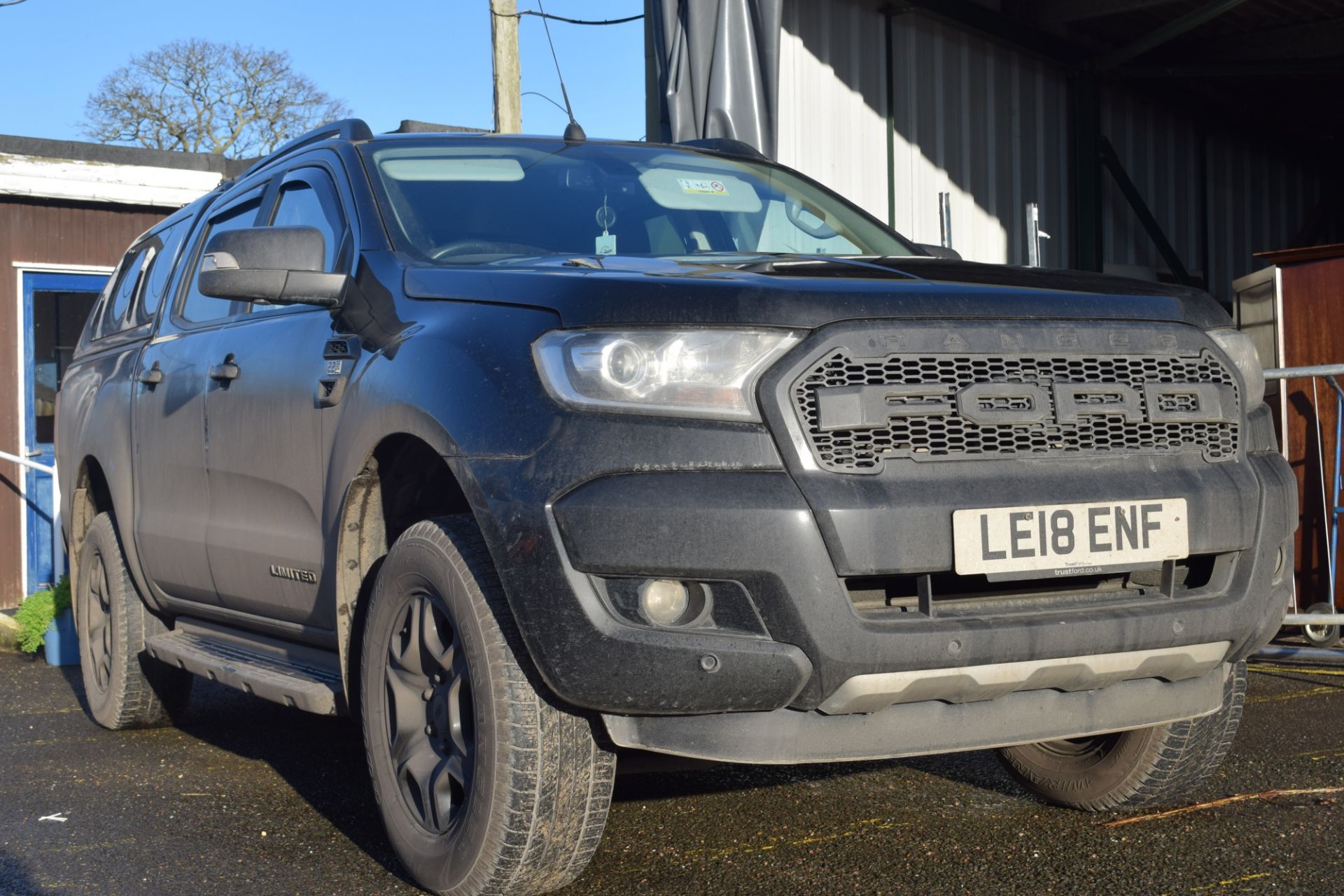 2018 Ford RANGER BLACK SIP 4X4 DCB TDCI Limited edition showing 51000 miles current MOT service