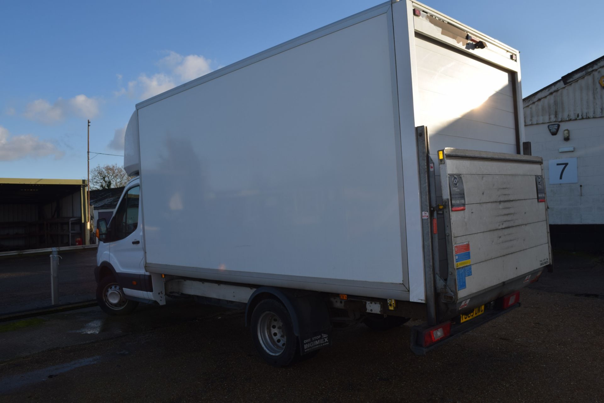 2015 Ford luton box Van current MOT with service history showing 165000 miles V5C 1 key - Image 2 of 2