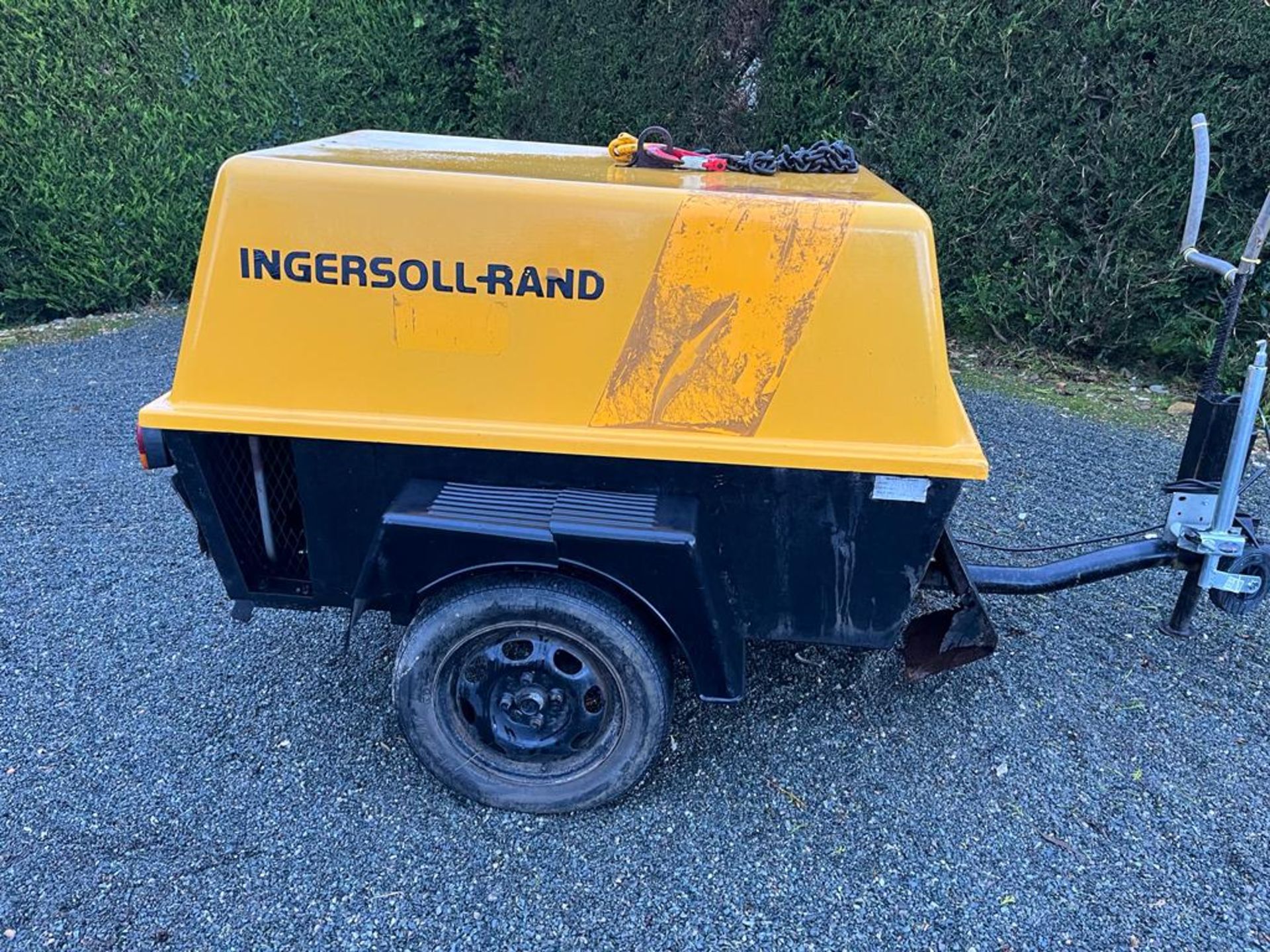 Ingersoll-rand diesel road compressorVAT on hammer price - Image 3 of 3