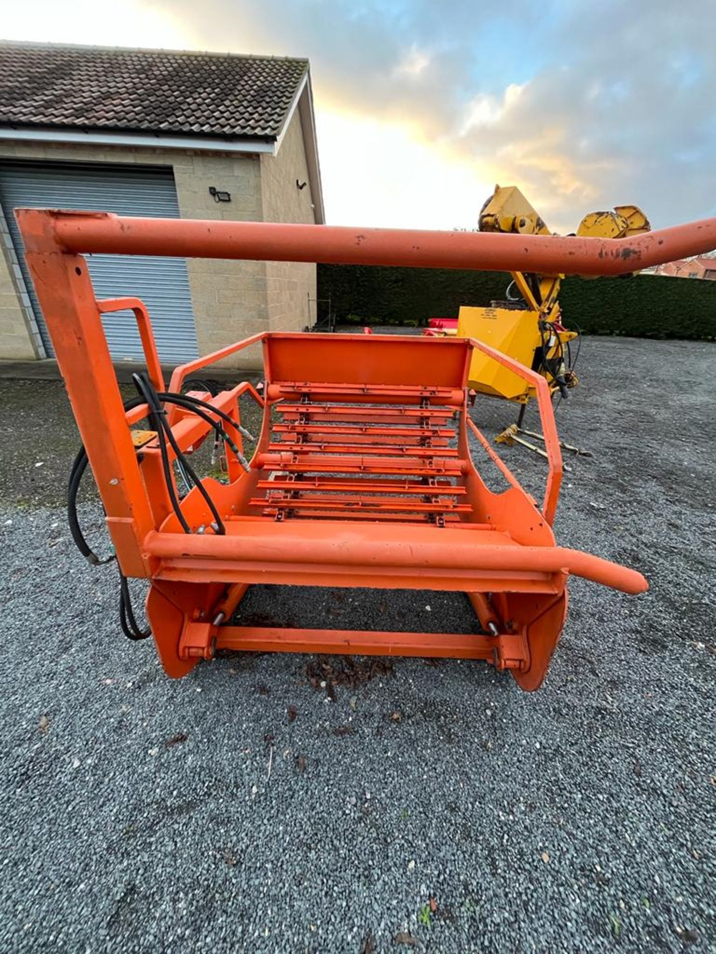 Ritchies mounted self-loading baler unrollerVAT on hammer price