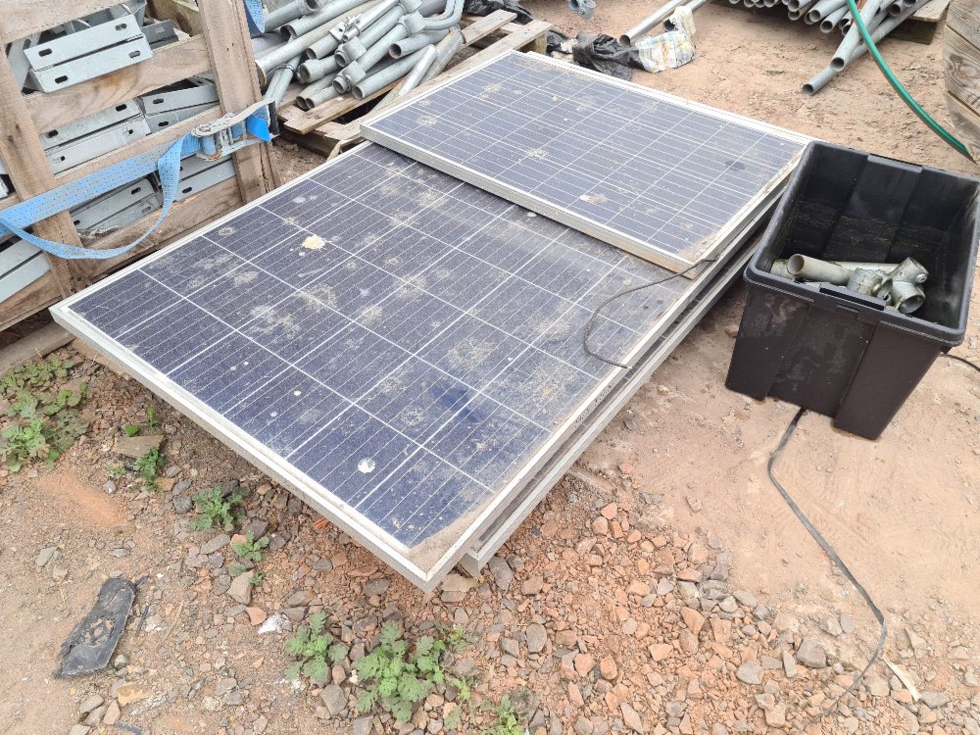 Qty of used solar panels. - Image 2 of 3