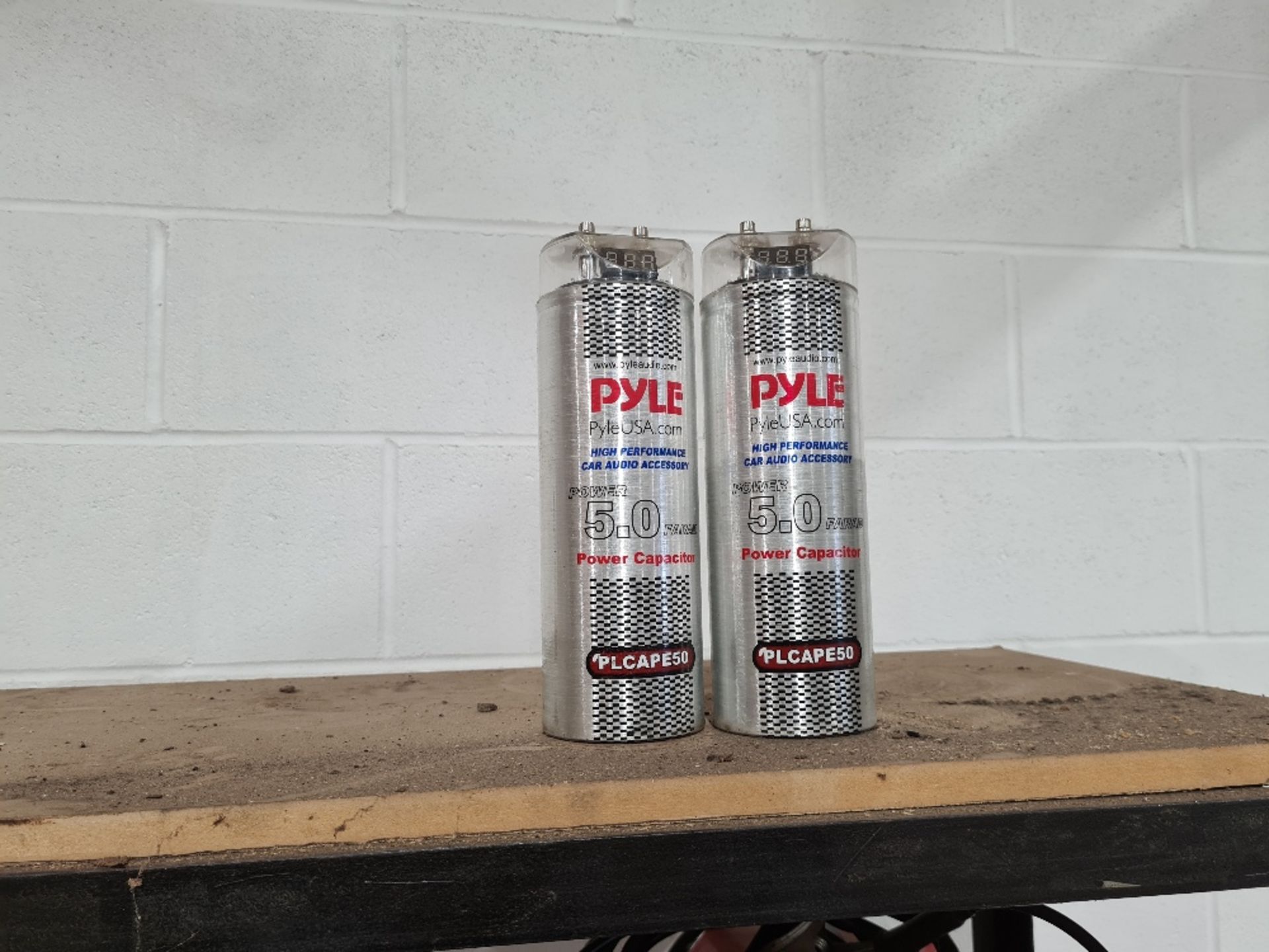2 x Pyle power capacitors. - Image 2 of 2
