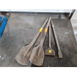 Qty of chisel spade bits.