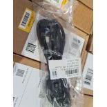 Pallet of new power cables / kettle leads