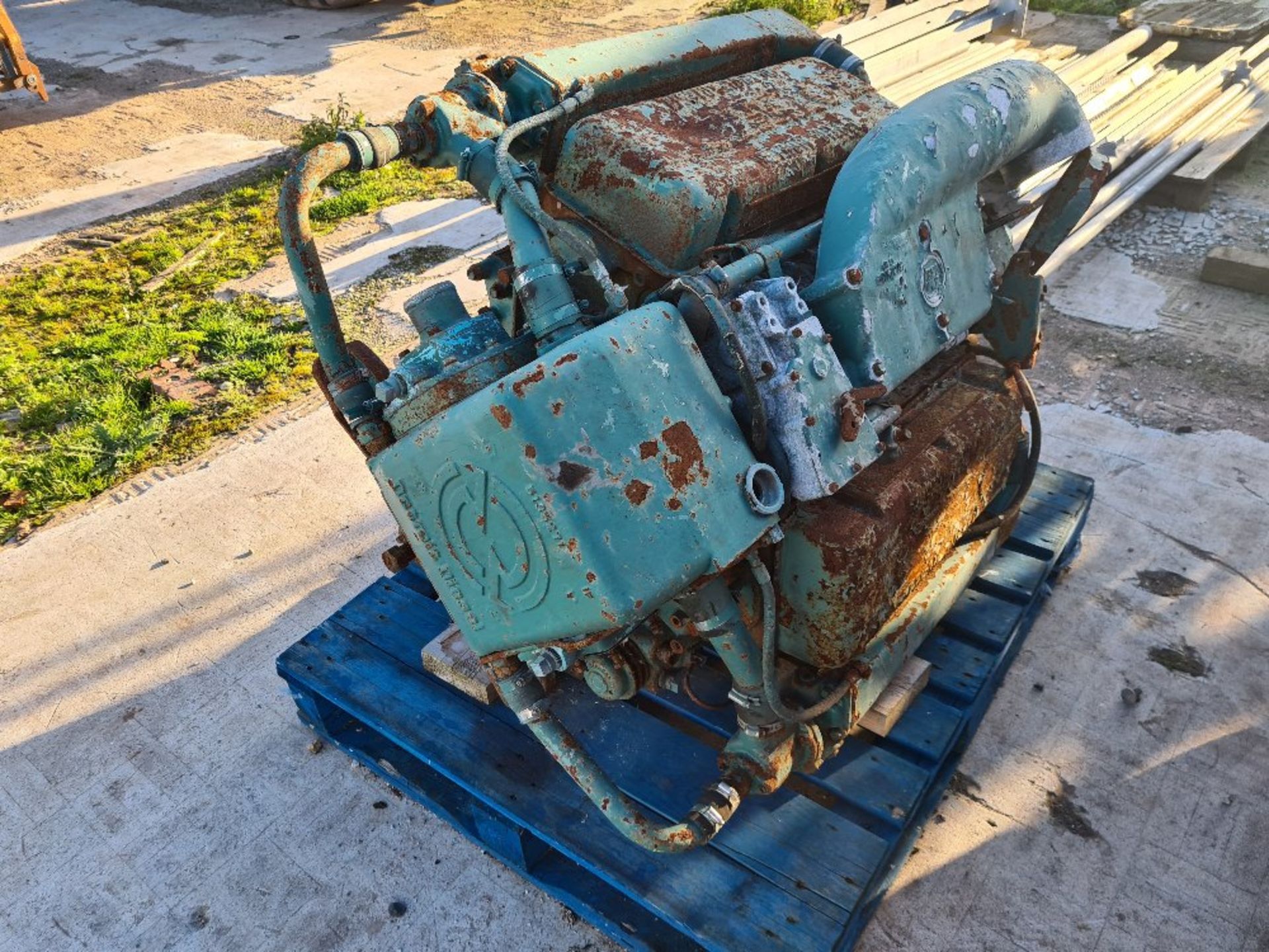 Detroit V8 diesel engine. NO VAT. - Image 2 of 2