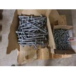 Qty of coach screws and bolts.