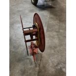 Globe hose reel.