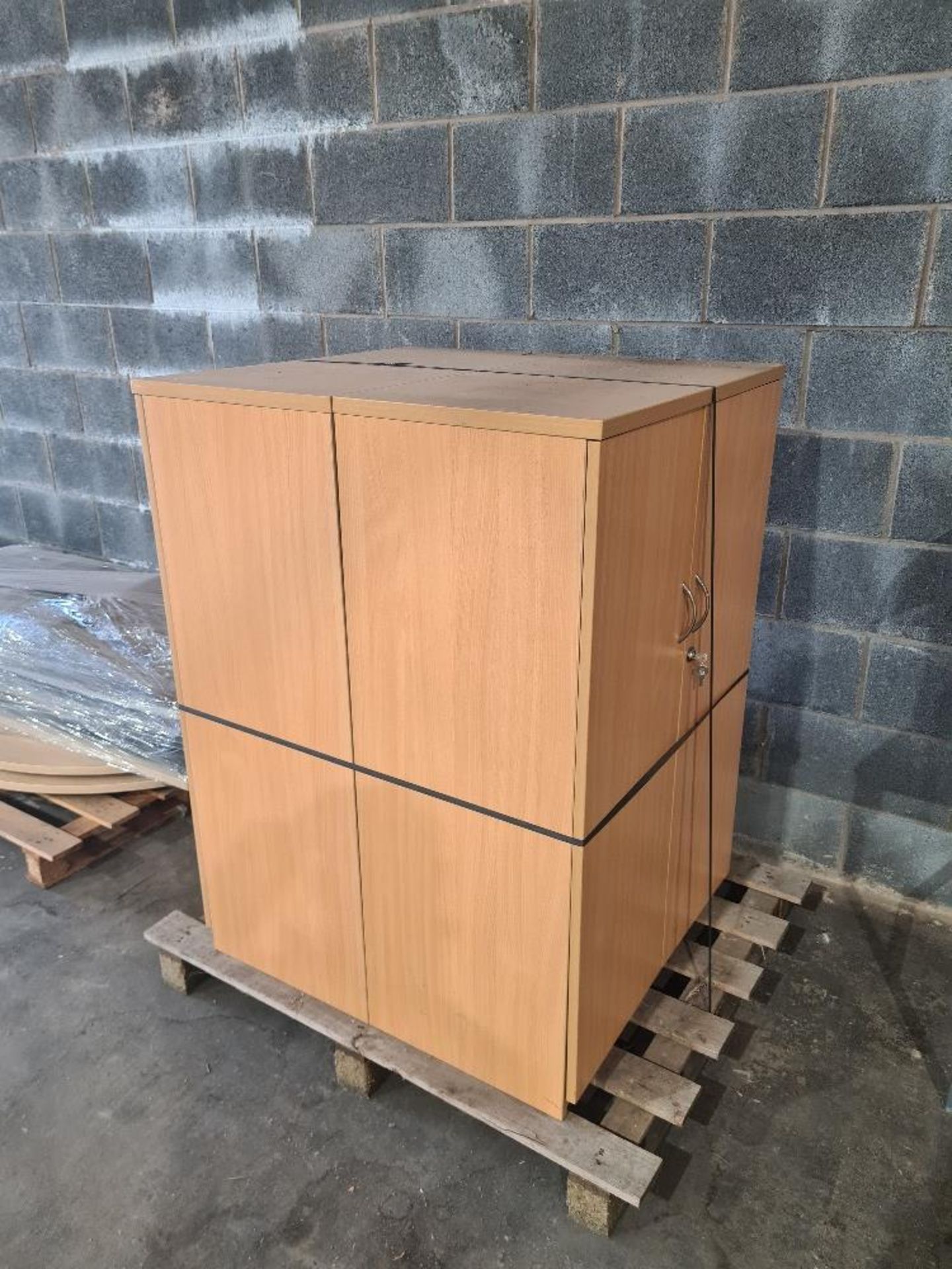 2 x office cabinets. NO VAT.