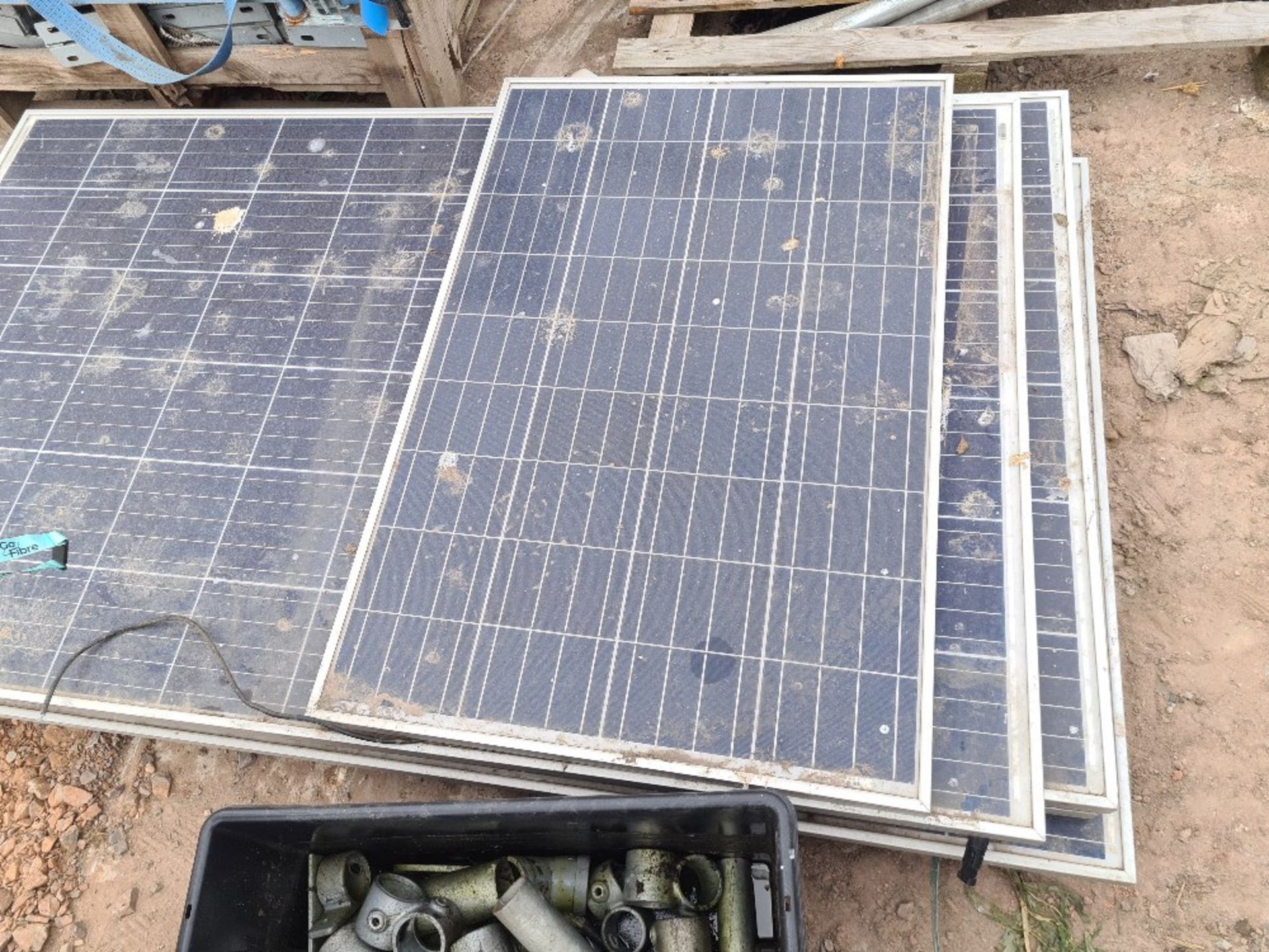 Qty of used solar panels.