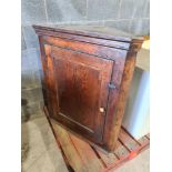 Wall mounted corner cabinet. NO VAT.