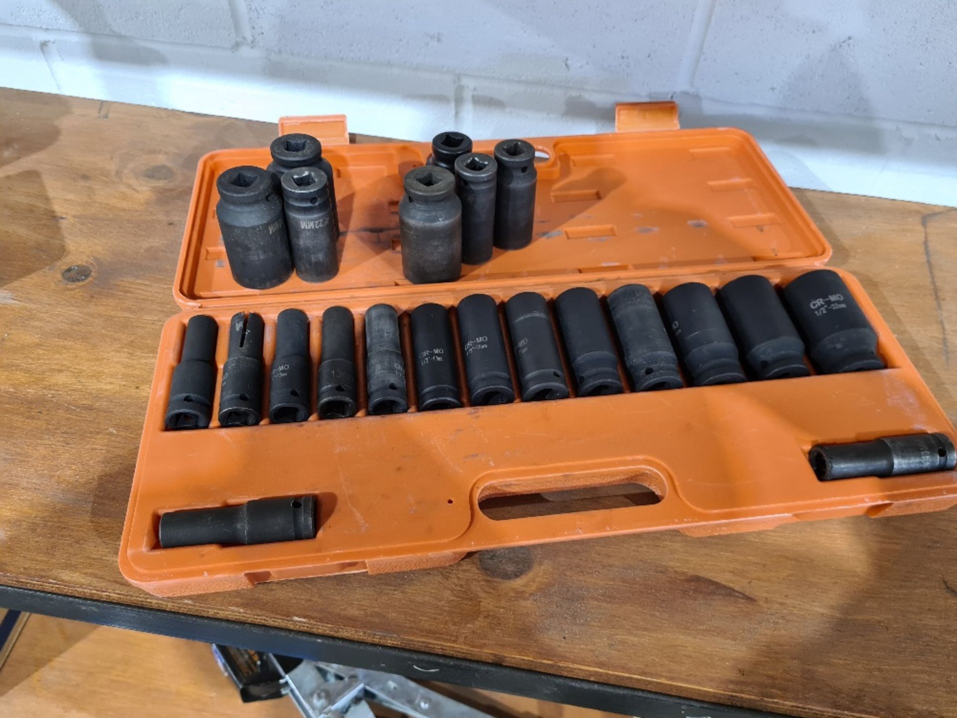 Long reach socket set.