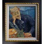 Vincent Van Gogh (1853-1890), Portrait of Dr.Gachet, Oil Painting