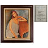 Amadeo Modigliani (1884-1920), Jeanne Hebuterne, Oil Painting on Canvas