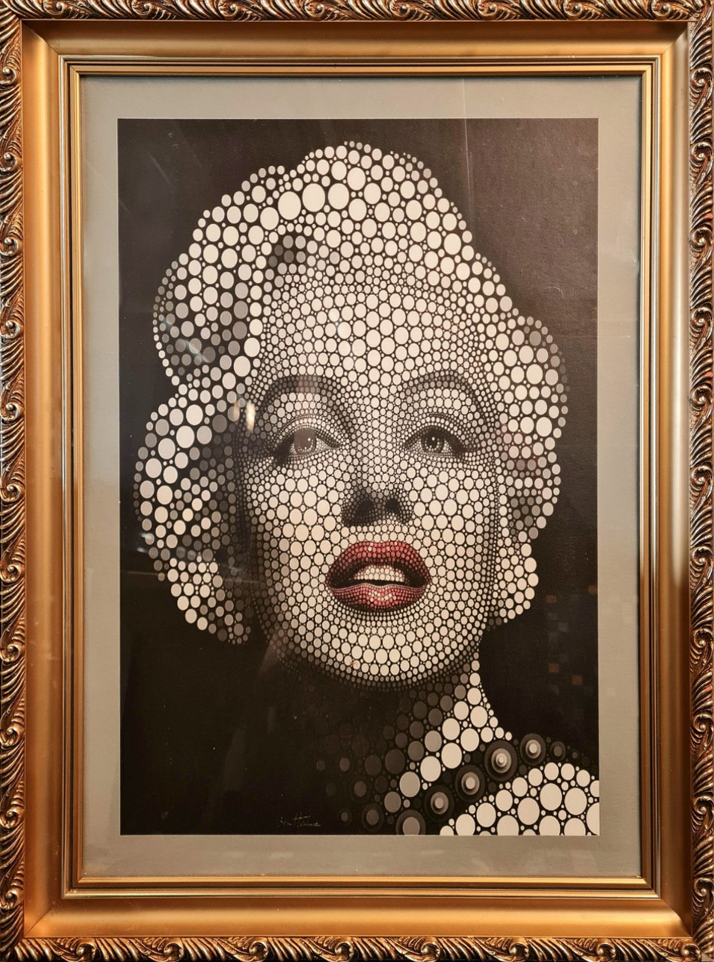 Ben Heine (B.1983), Marilyn Monroe, Lithograph